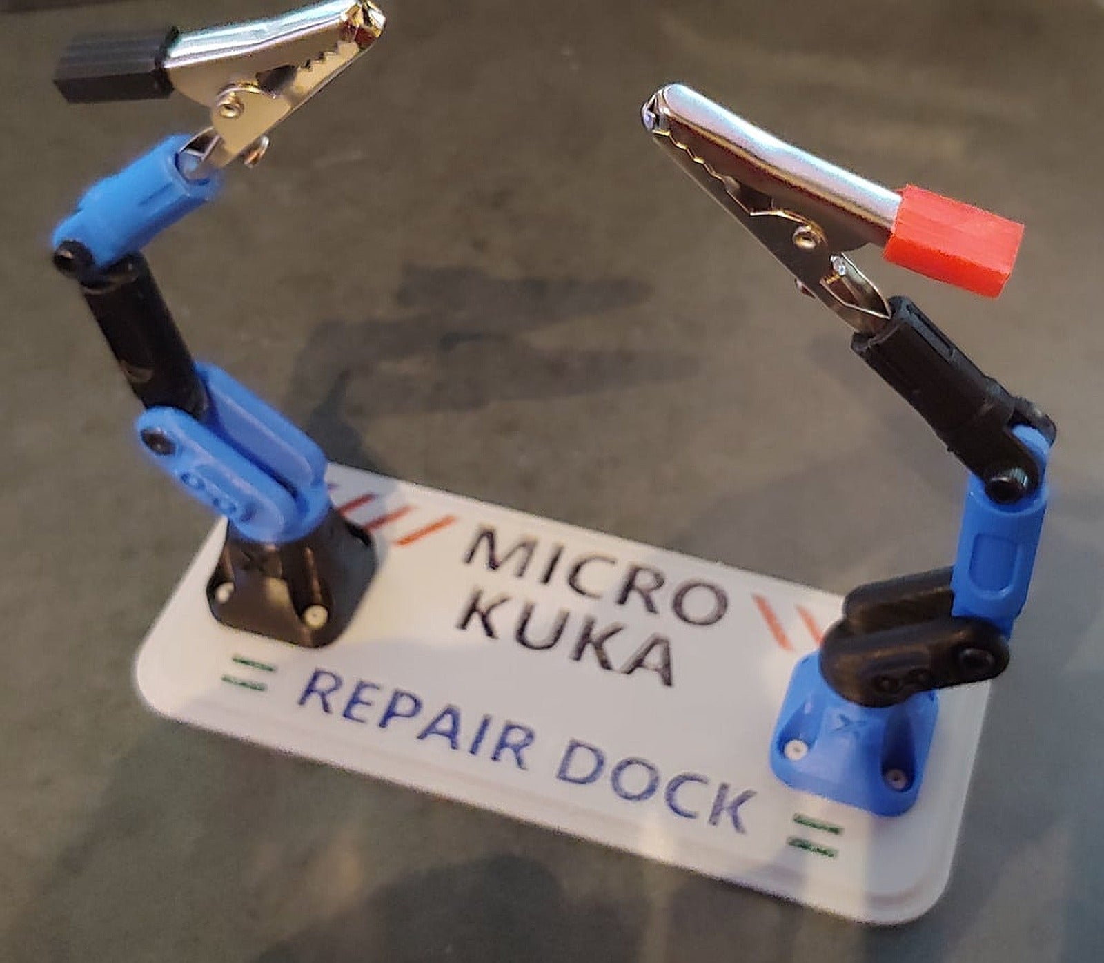 MICRO PCB SUPPORT KUKA ARM - Dual - Remix – 3D Baskı Modeli