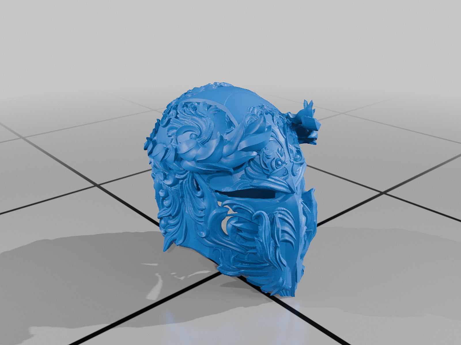 Paladin Helmet - wearable – 3D Baskı Modeli