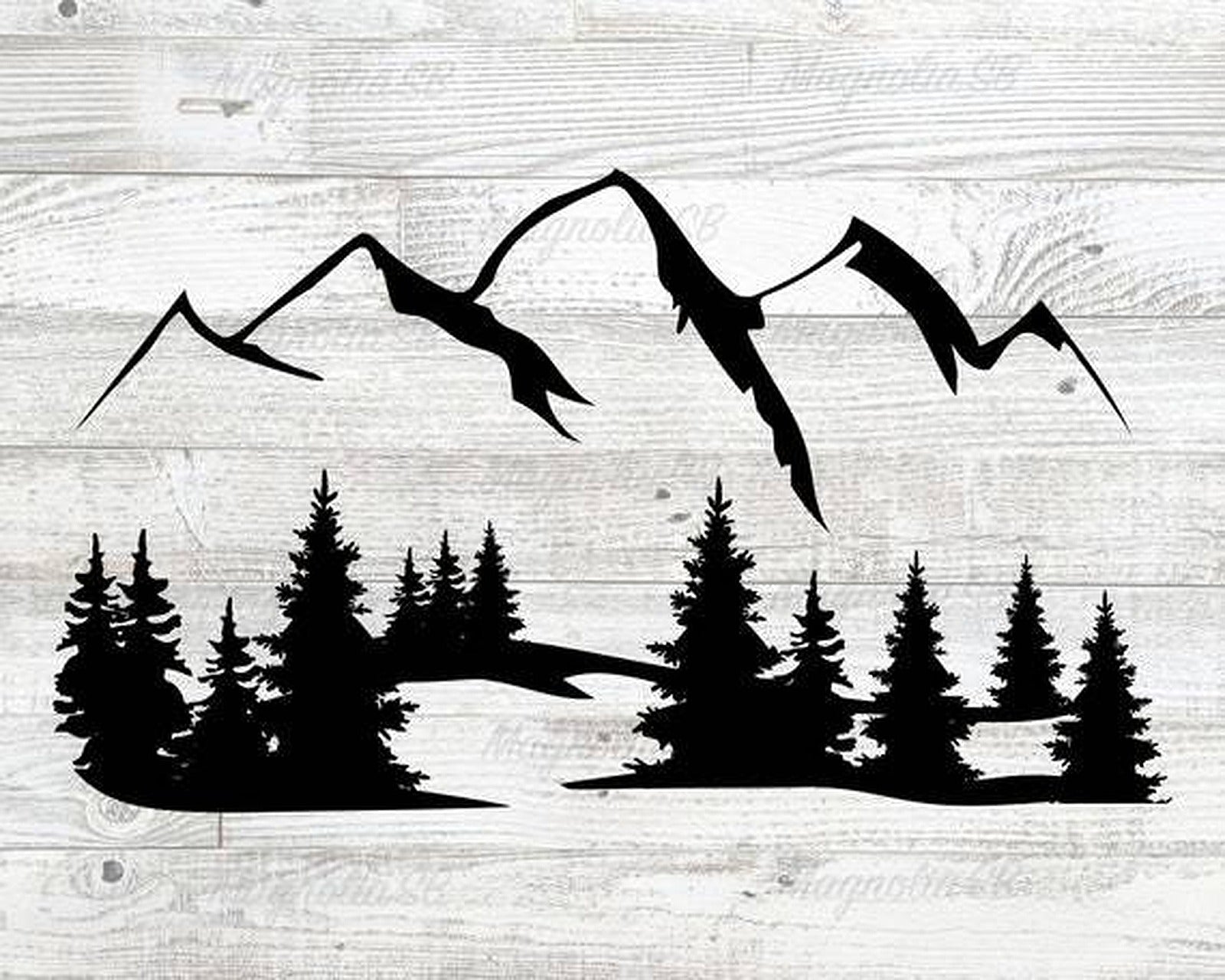 Forest wall art – 3D Baskı Modeli