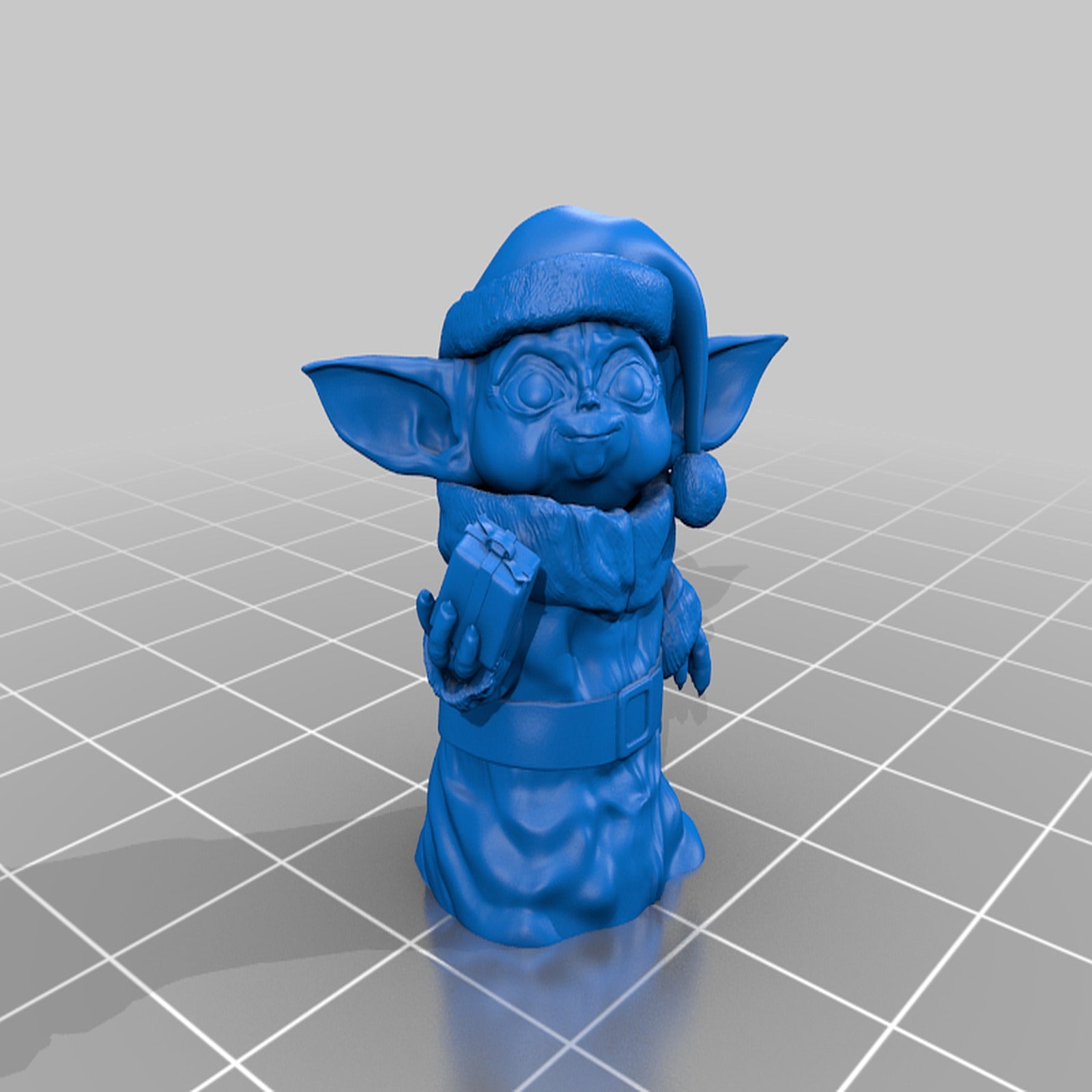 Baby Yoda X-mas Outift – 3D Baskı Modeli