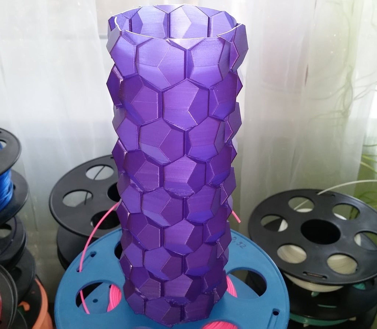 Honeycomb vazo parametric – 3D Baskı Modeli