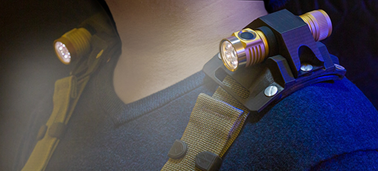 Flashlight Shoulder Mount (Emisar D4v2) – 3D Baskı Modeli