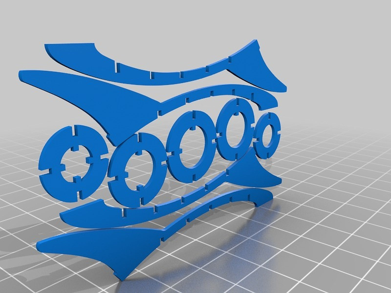 Rocketship business card – 3D Baskı Modeli