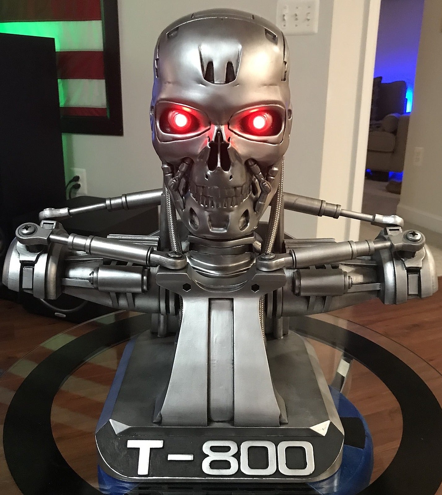 Terminator T800 Full Bust Scaled 1:1 – 3D Baskı Modeli