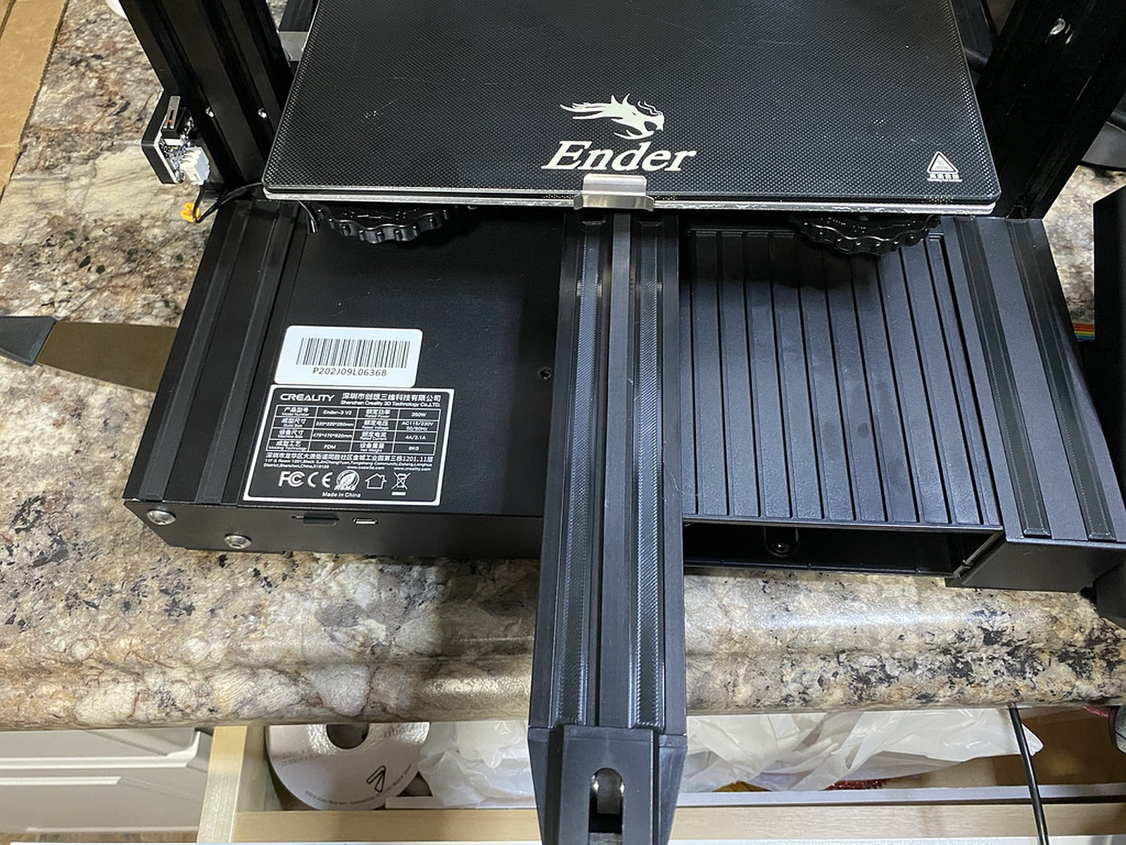 Ender 3 v2 - v slot covers – 3D Baskı Modeli