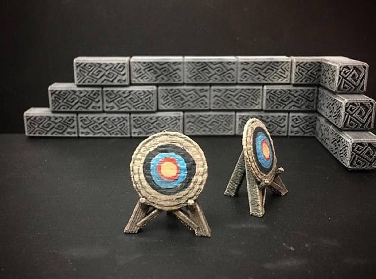 Delving Decor: Archery Target (28mm/Heroic scale) – 3D Baskı Modeli