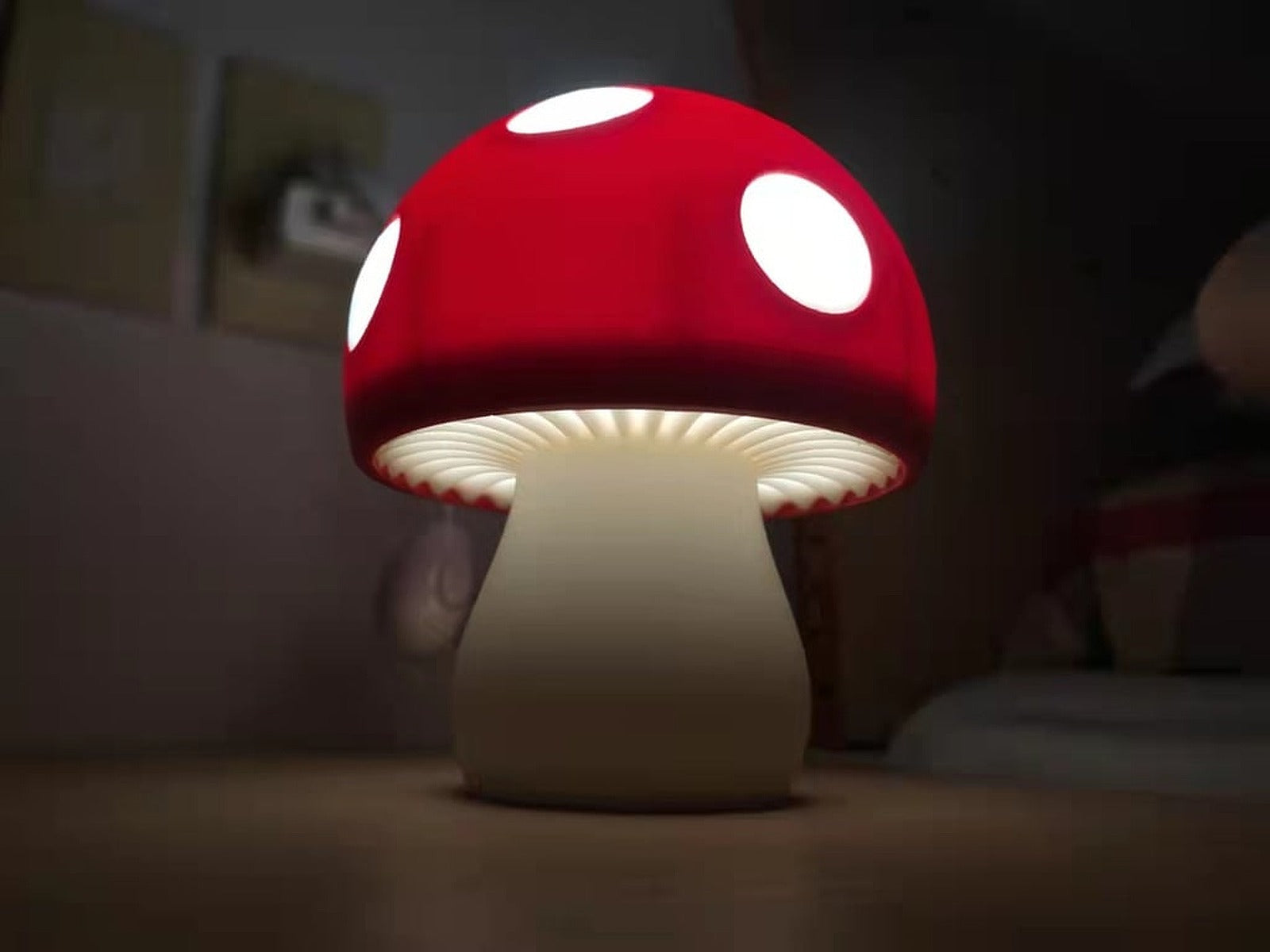 Mushroom Lamp – 3D Baskı Modeli