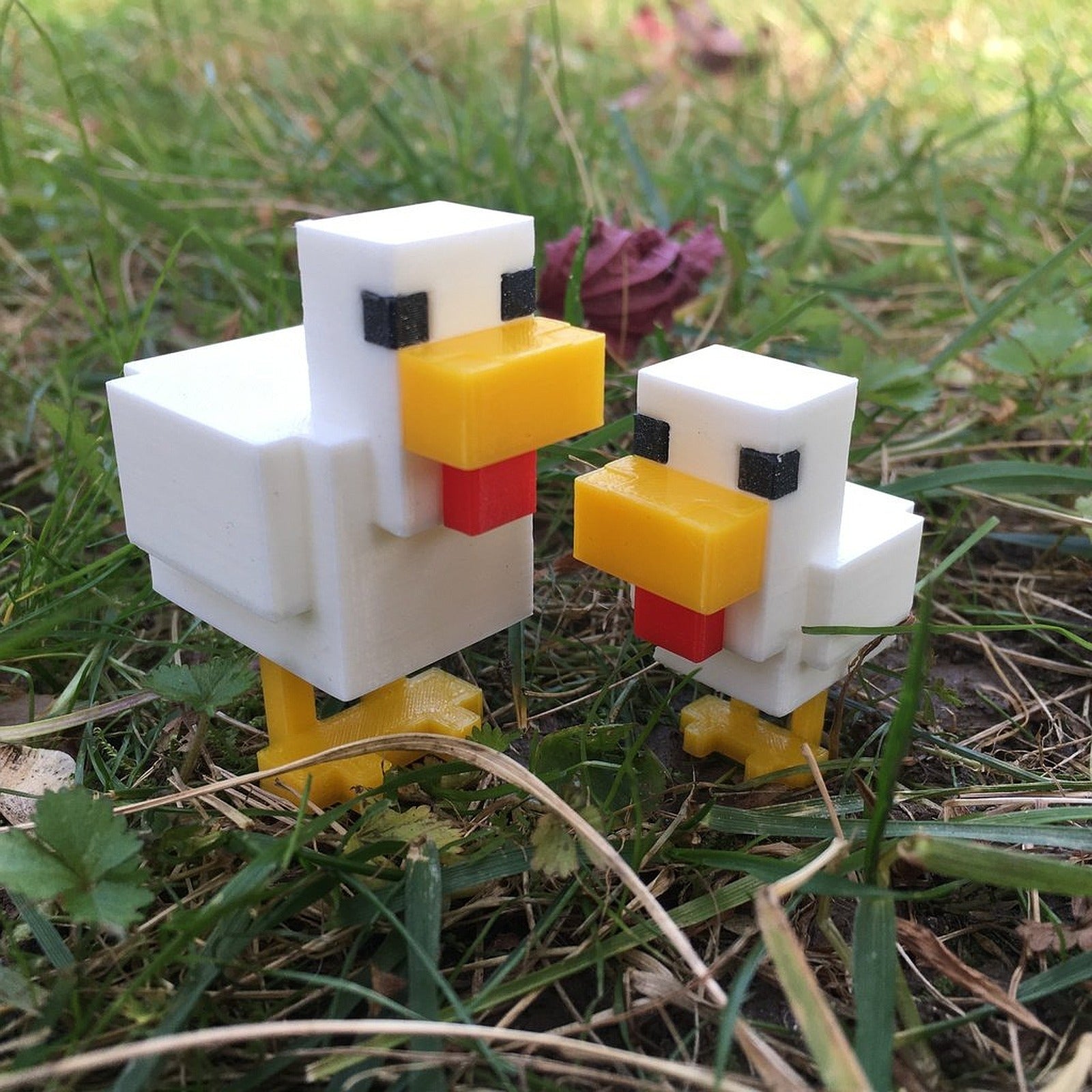 Minecraft Chicken – 3D Baskı Modeli