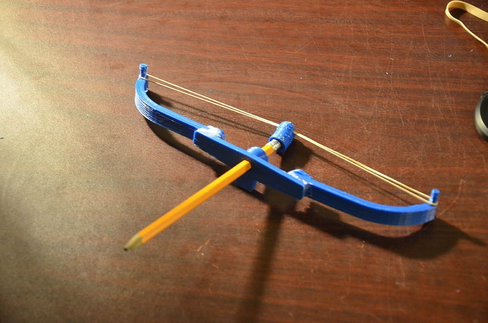 Rubber-Band Bow and Arrow – 3D Baskı Modeli