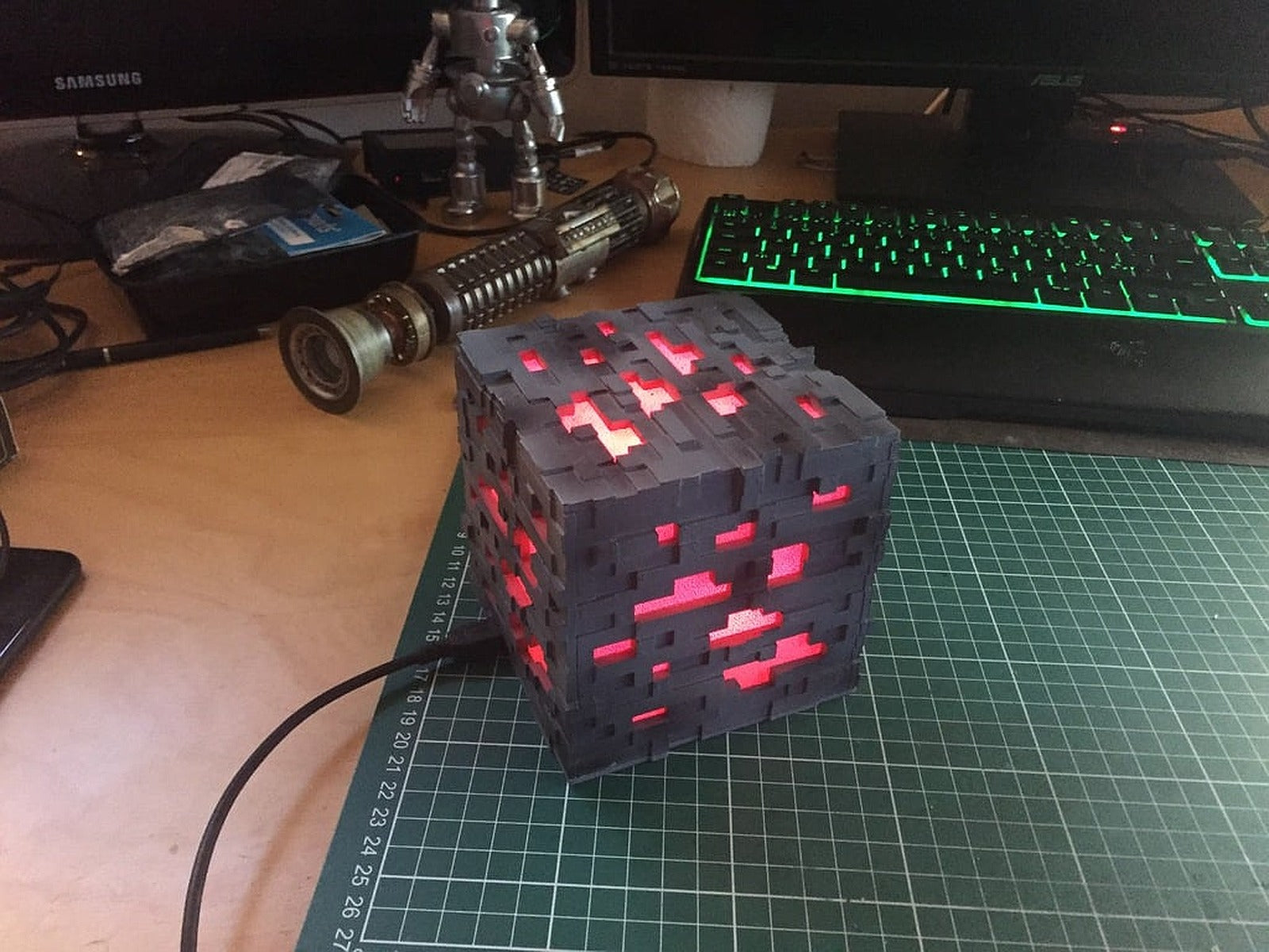 Minecraft lamp – 3D Baskı Modeli