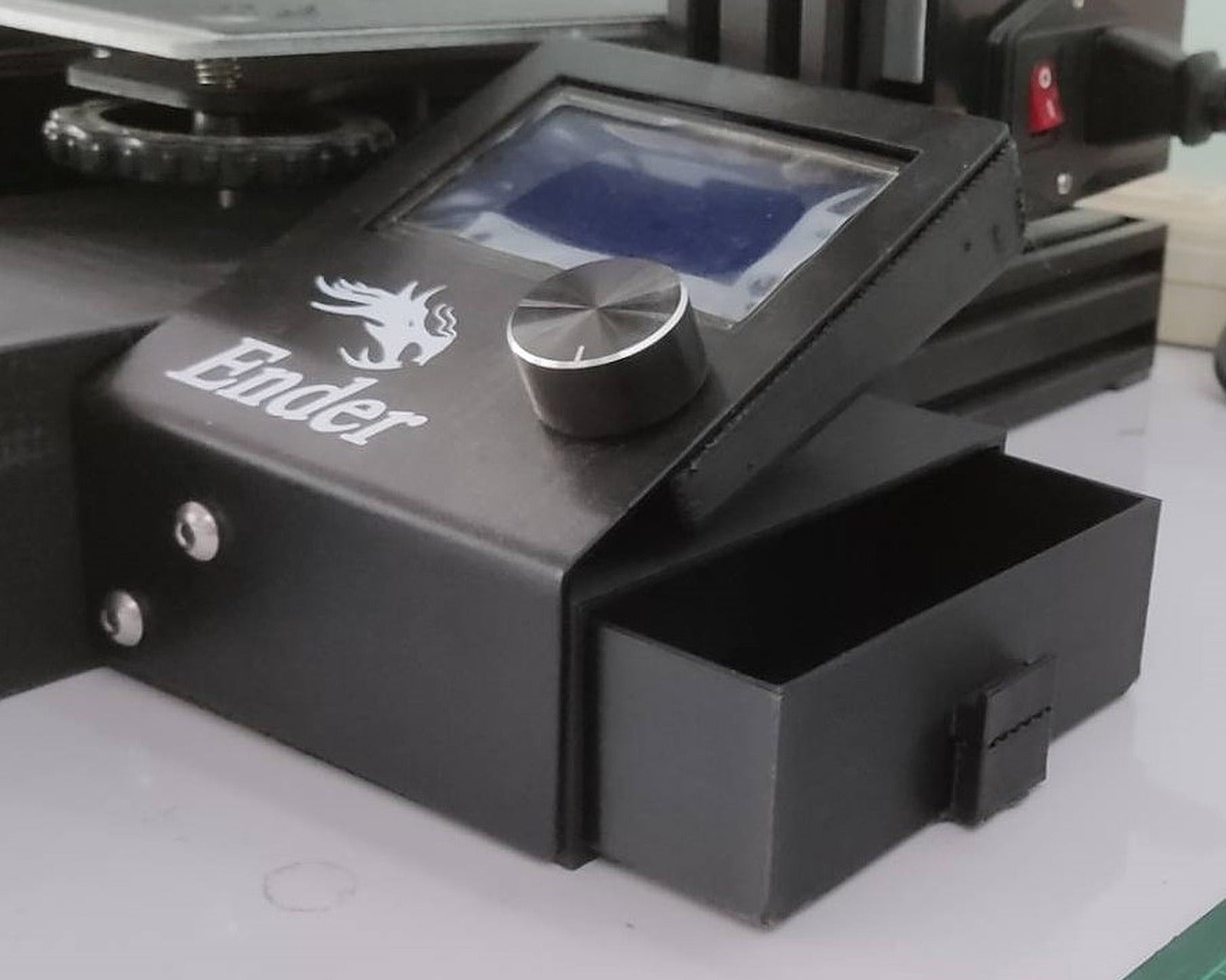 Ender3 çekmece under the screen – 3D Baskı Modeli
