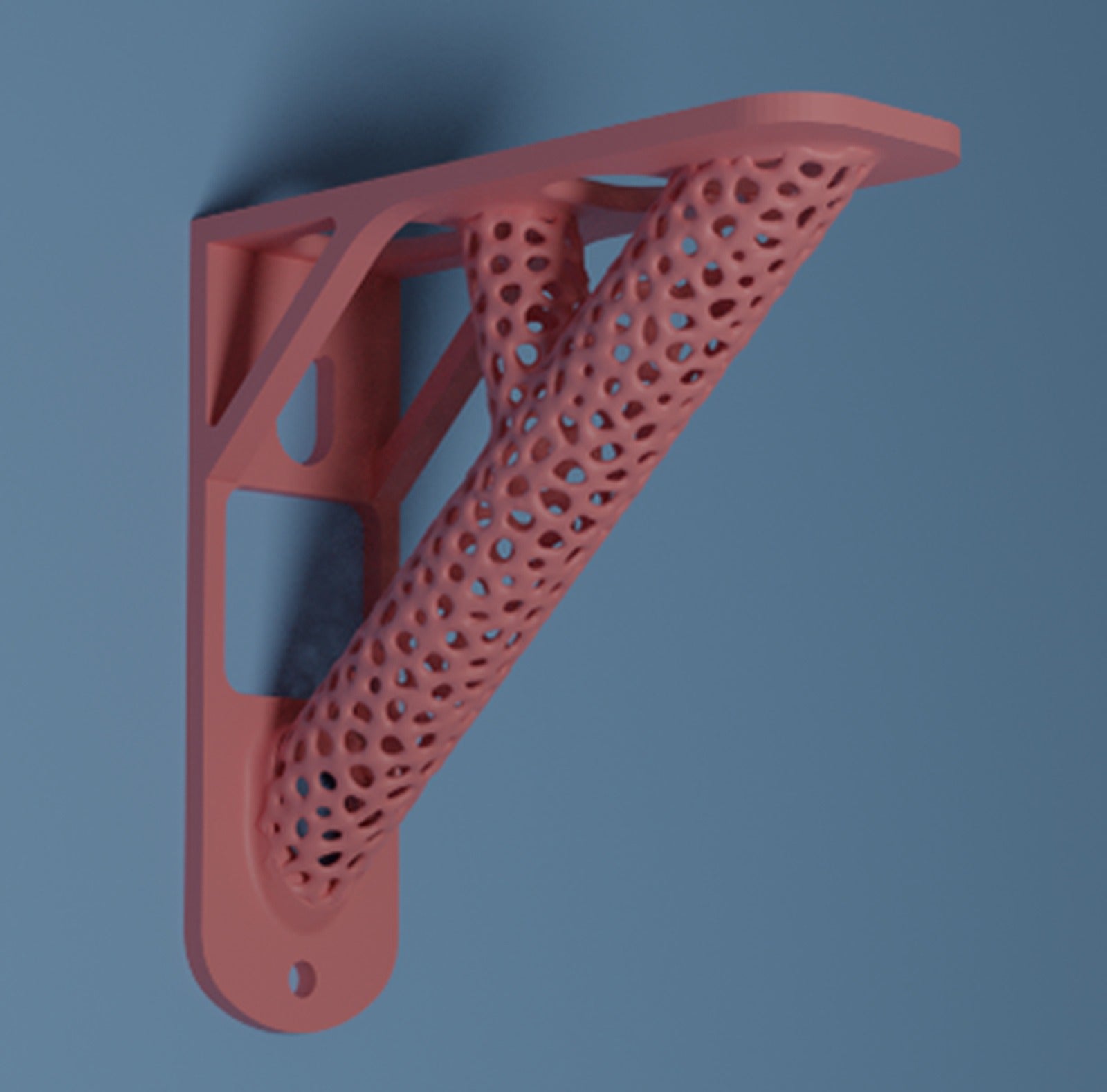 Organic Shelf braket – 3D Baskı Modeli