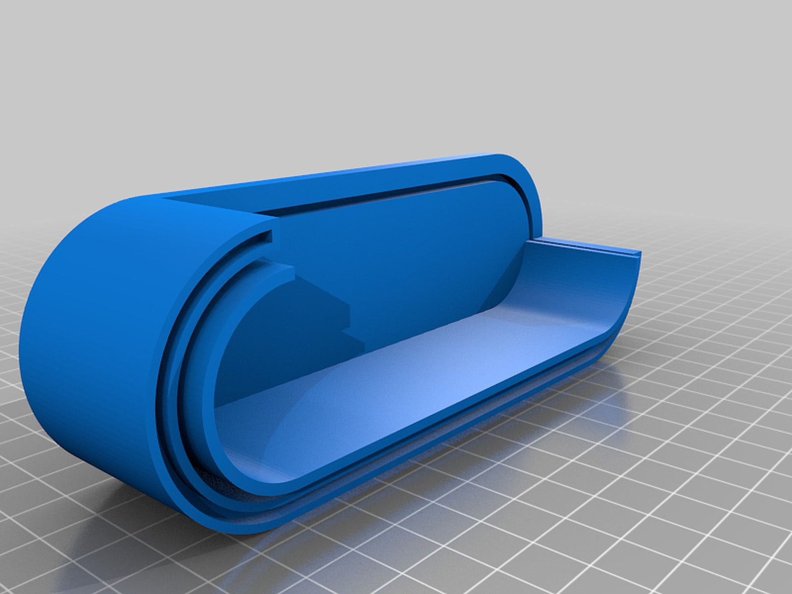 Rolling top pill kutu/düzenleyici – 3D Baskı Modeli