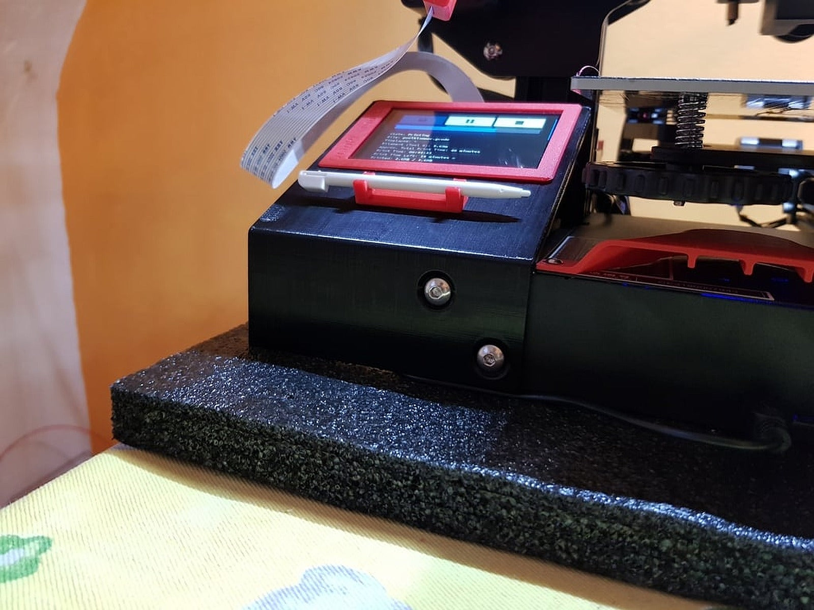 Ender 3 Touchscreen kılıf & stand for Raspberry Pi – 3D Baskı Modeli