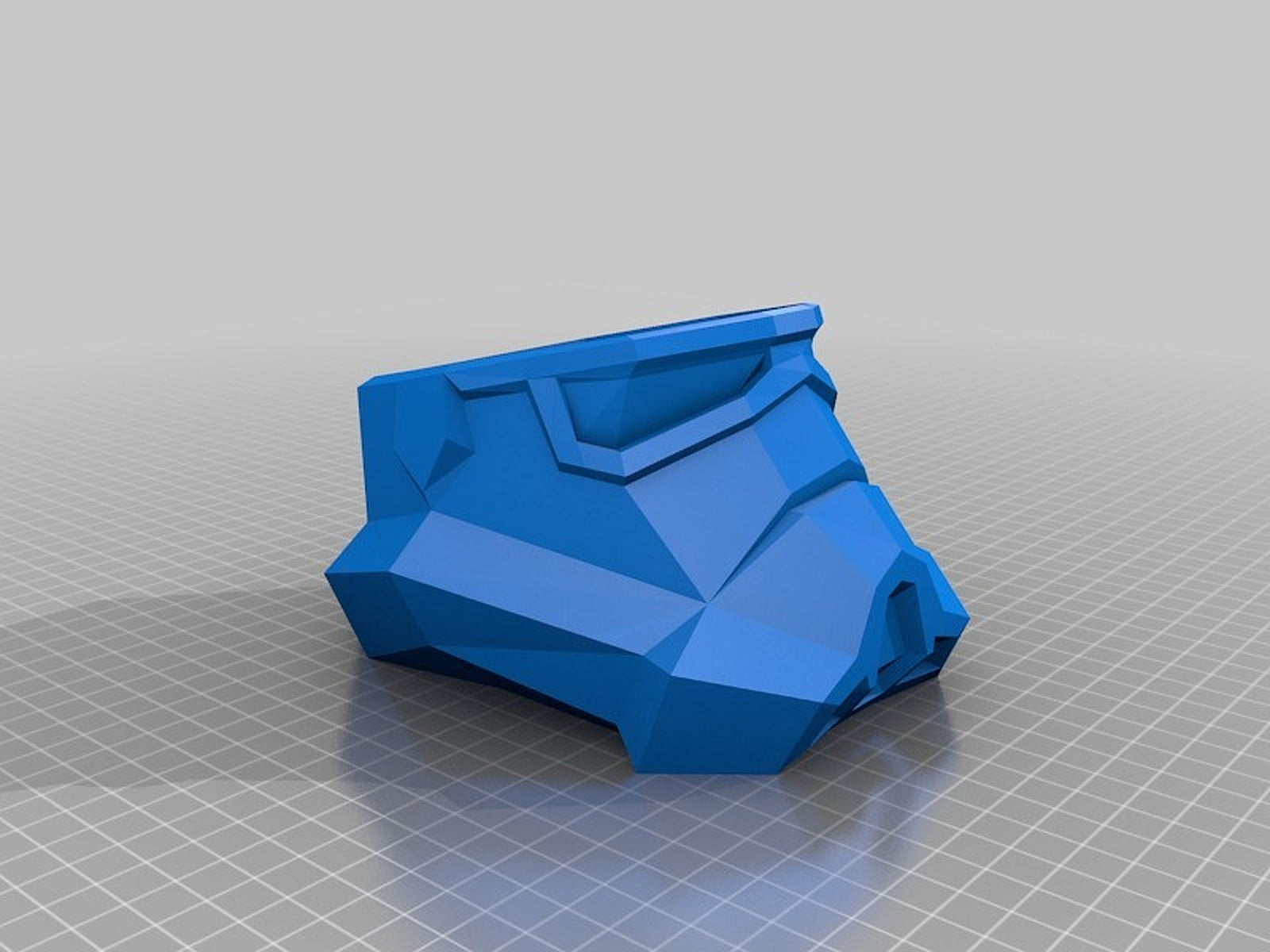 Low Poly Trooper Container – 3D Baskı Modeli