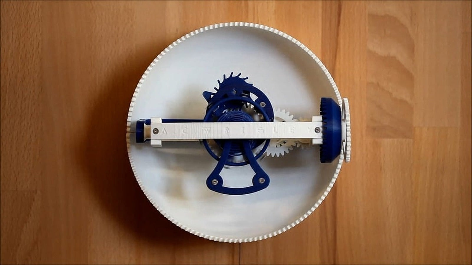 Clockwerk - A 3D Printed, Three-Axis Tourbillon – 3D Baskı Modeli