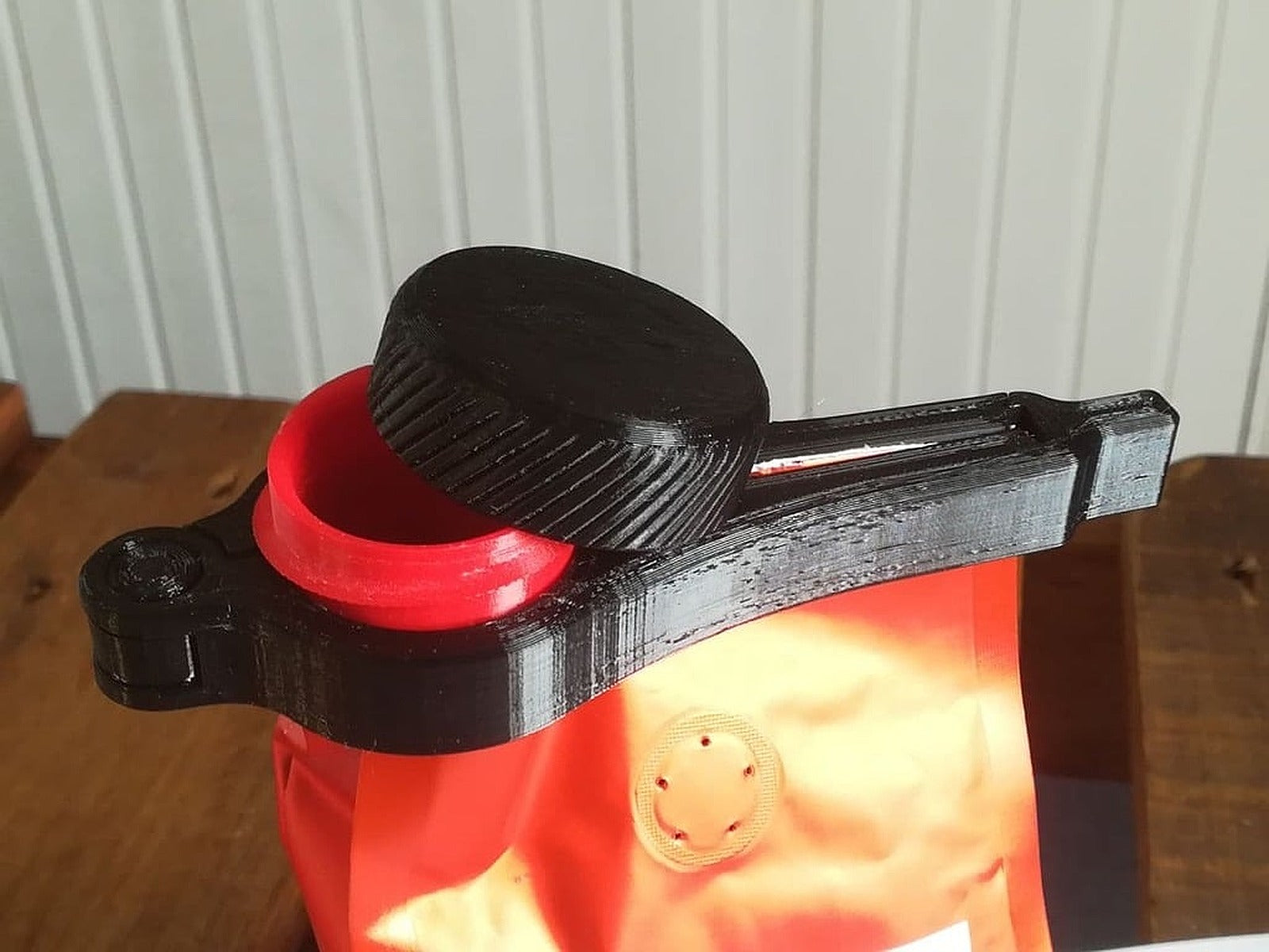 Bag Clip with Screw Cap - new version! – 3D Baskı Modeli