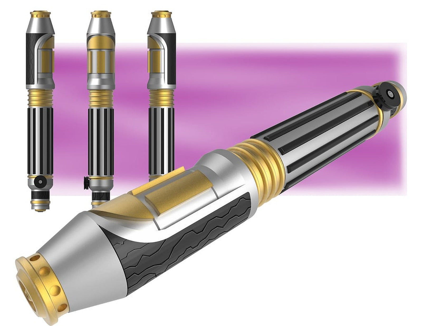 Mace Windu's Lightsaber – 3D Baskı Modeli