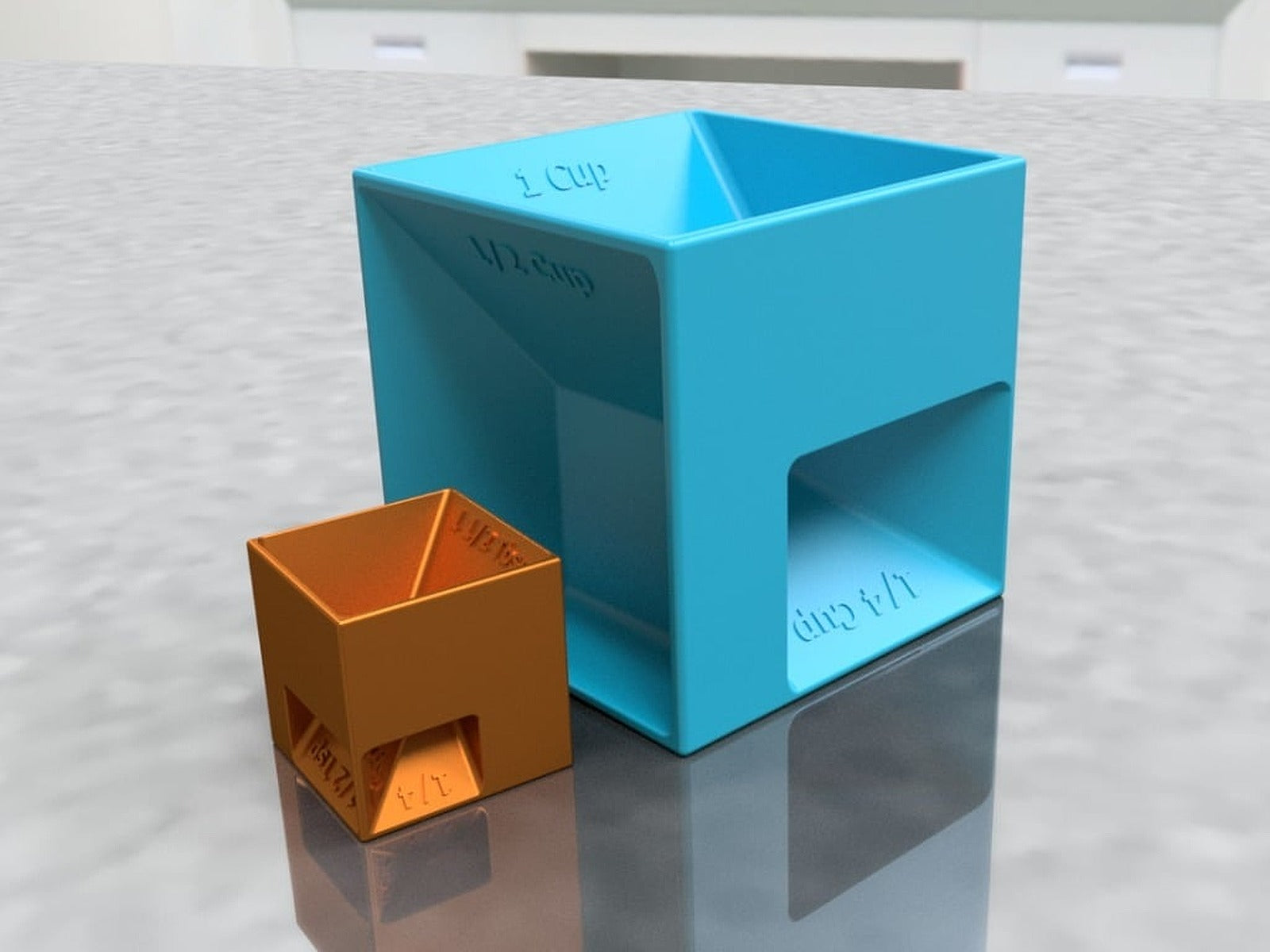 Measuring Cubes – 3D Baskı Modeli