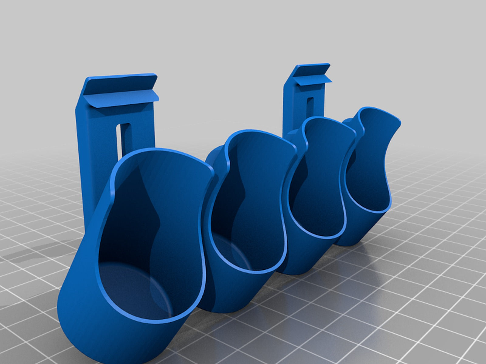 IKEA Skadis Pegboard - Paint Bottle stand – 3D Baskı Modeli