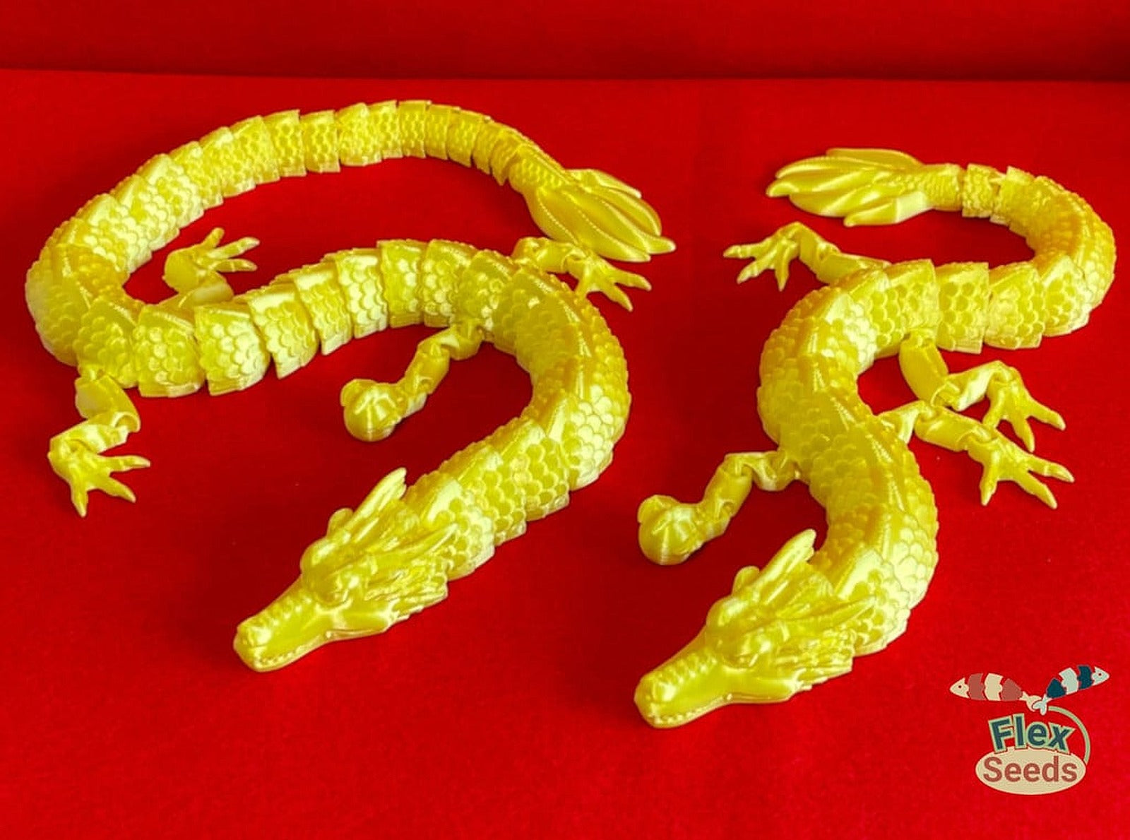 Flexi Japanese Dragon (Print-in-place) – 3D Baskı Modeli