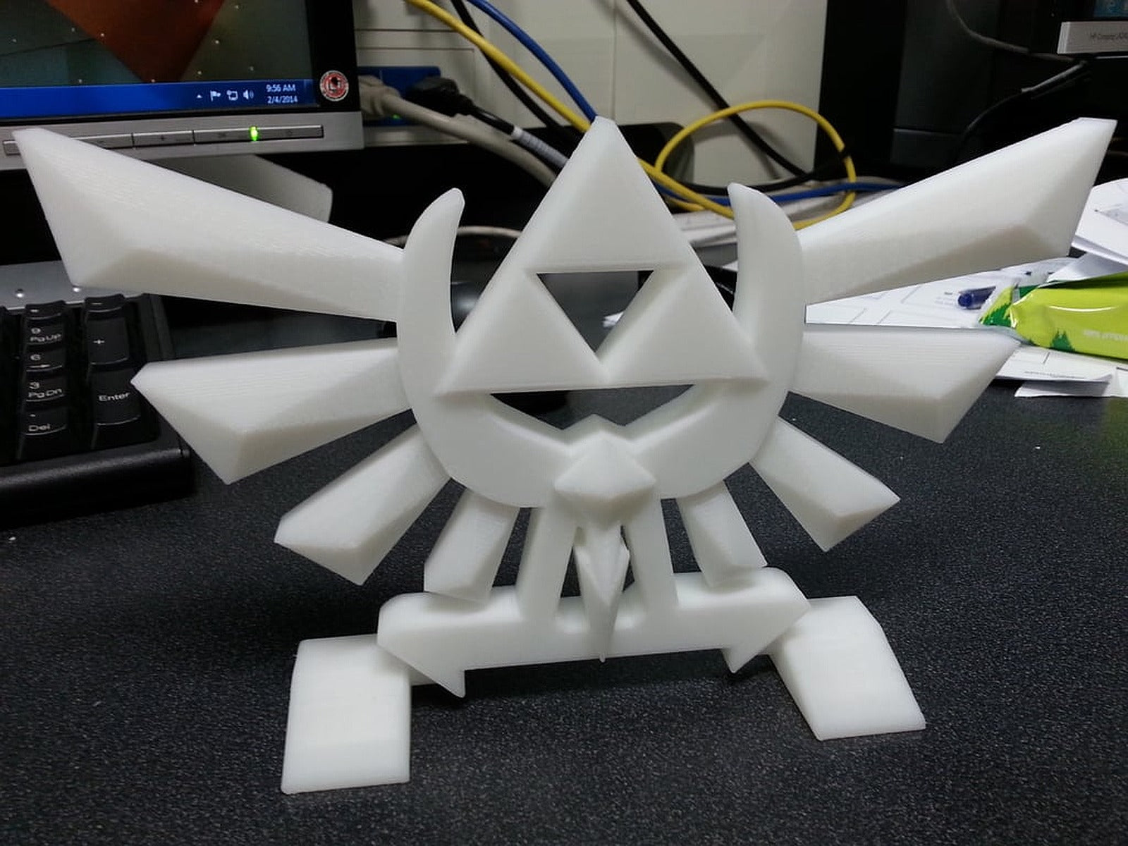 Legend of Zelda stading hyrule's crest – 3D Baskı Modeli