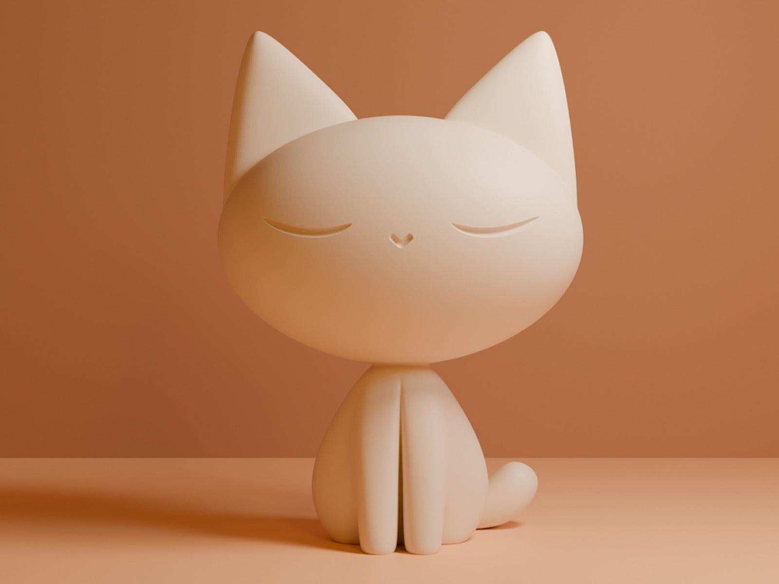Sleepy cat – 3D Baskı Modeli
