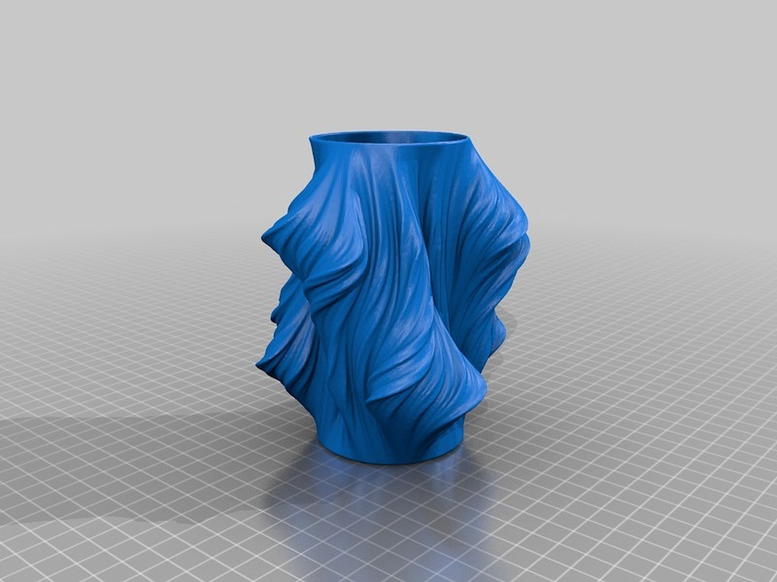 Julia vazo #011 - Heatwave – 3D Baskı Modeli