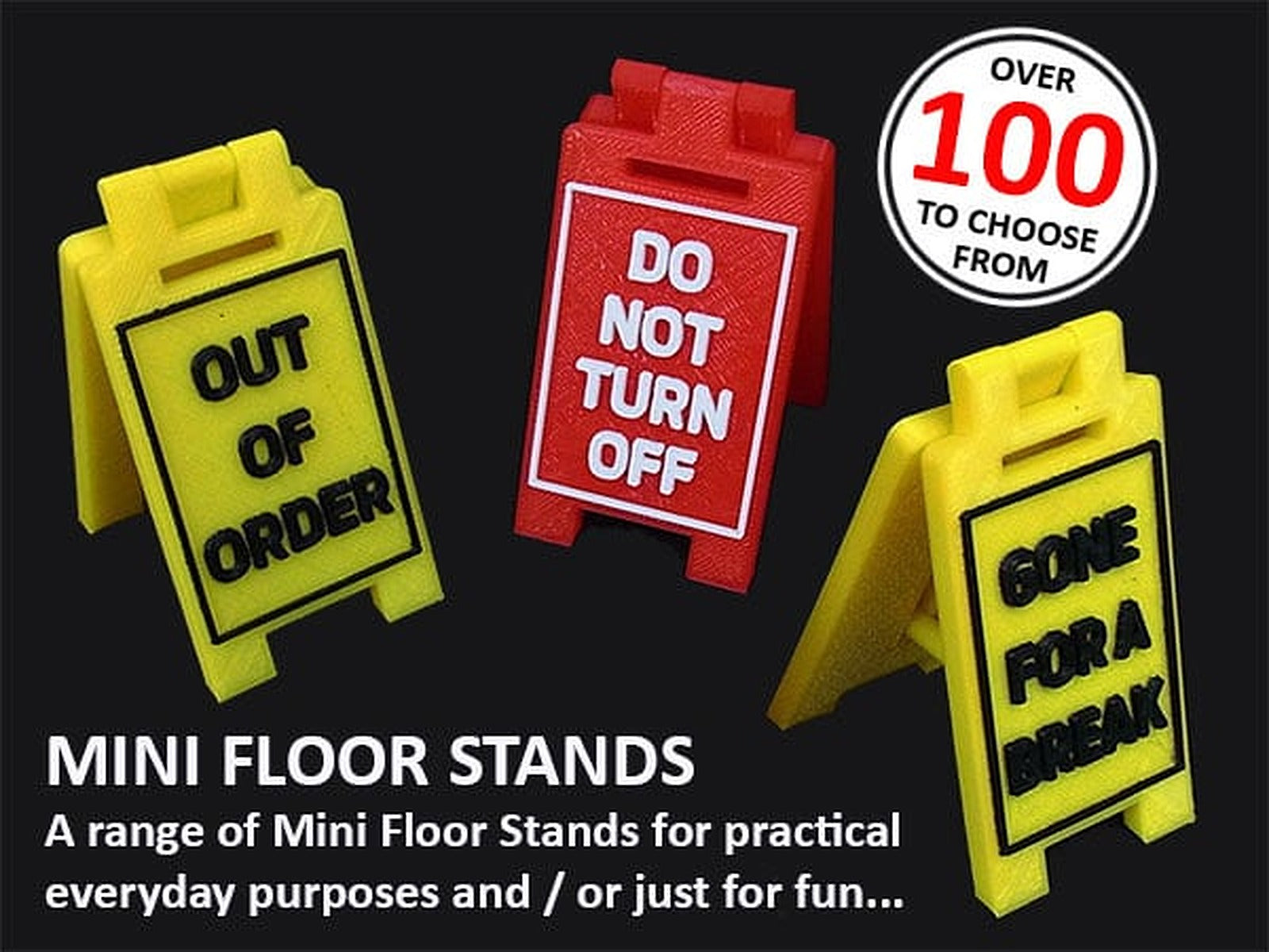 Mini Floor stand – 3D Baskı Modeli