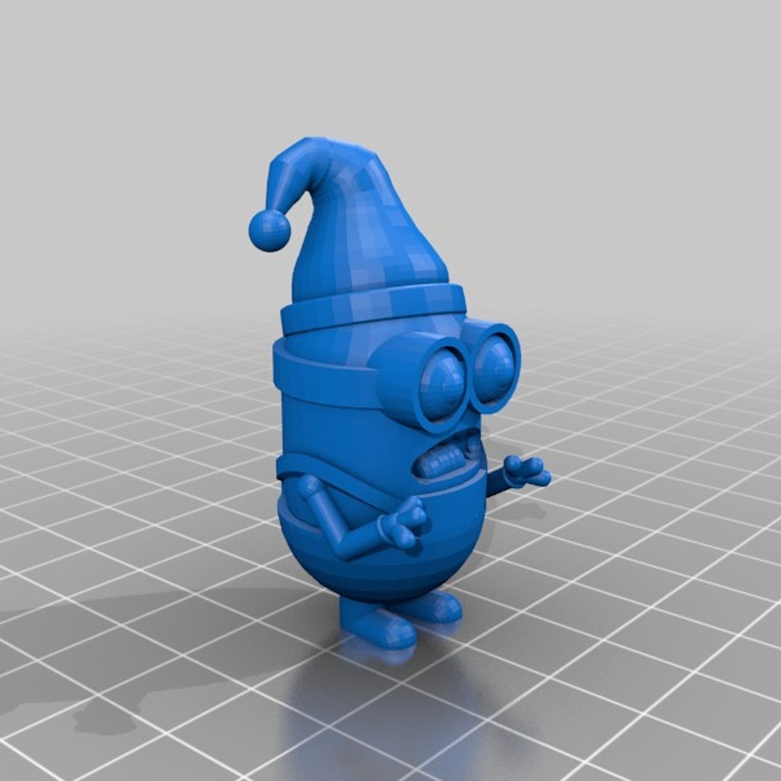 Christmas Minion – 3D Baskı Modeli