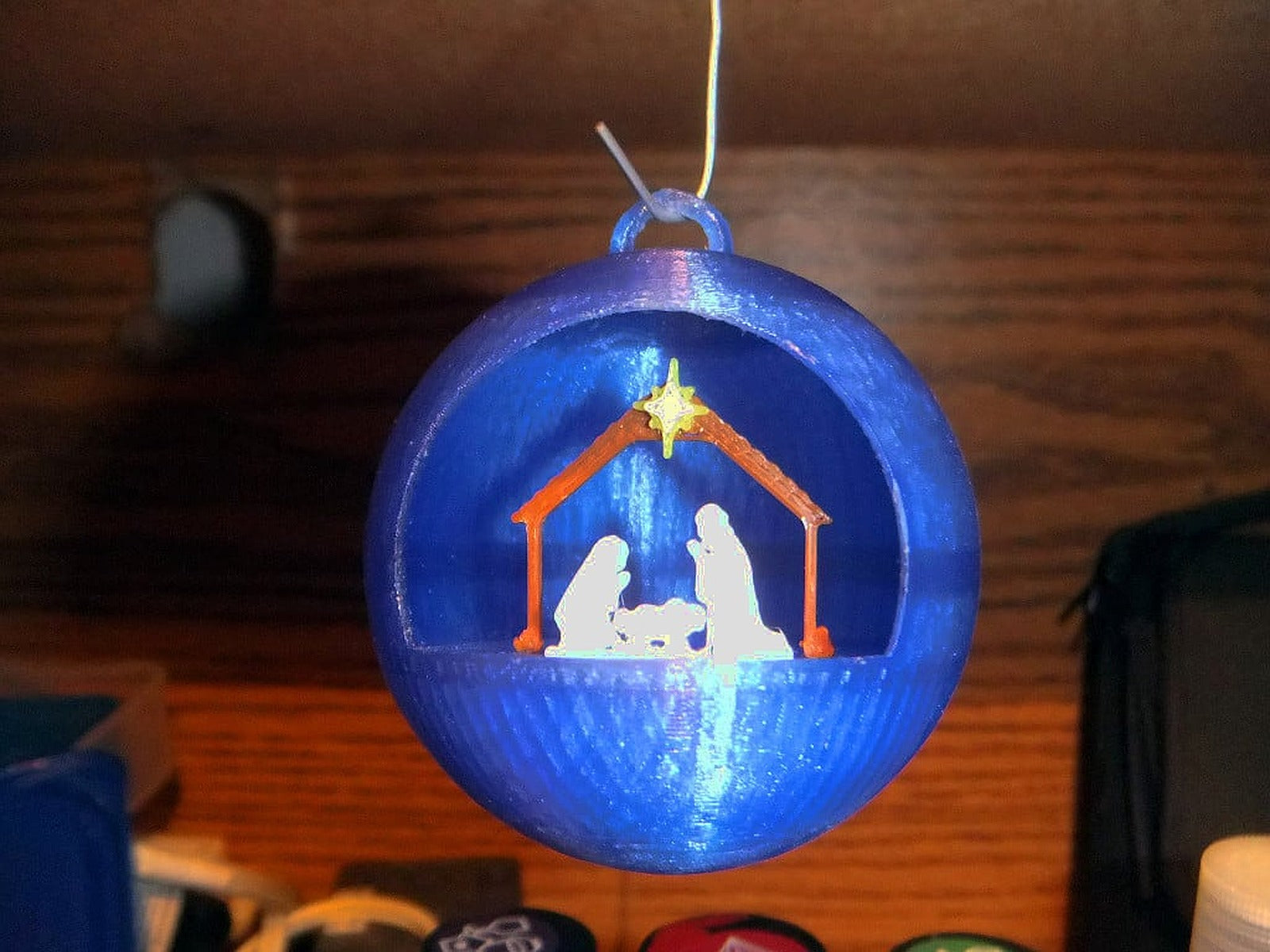Nativity Christmas Ornament – 3D Baskı Modeli