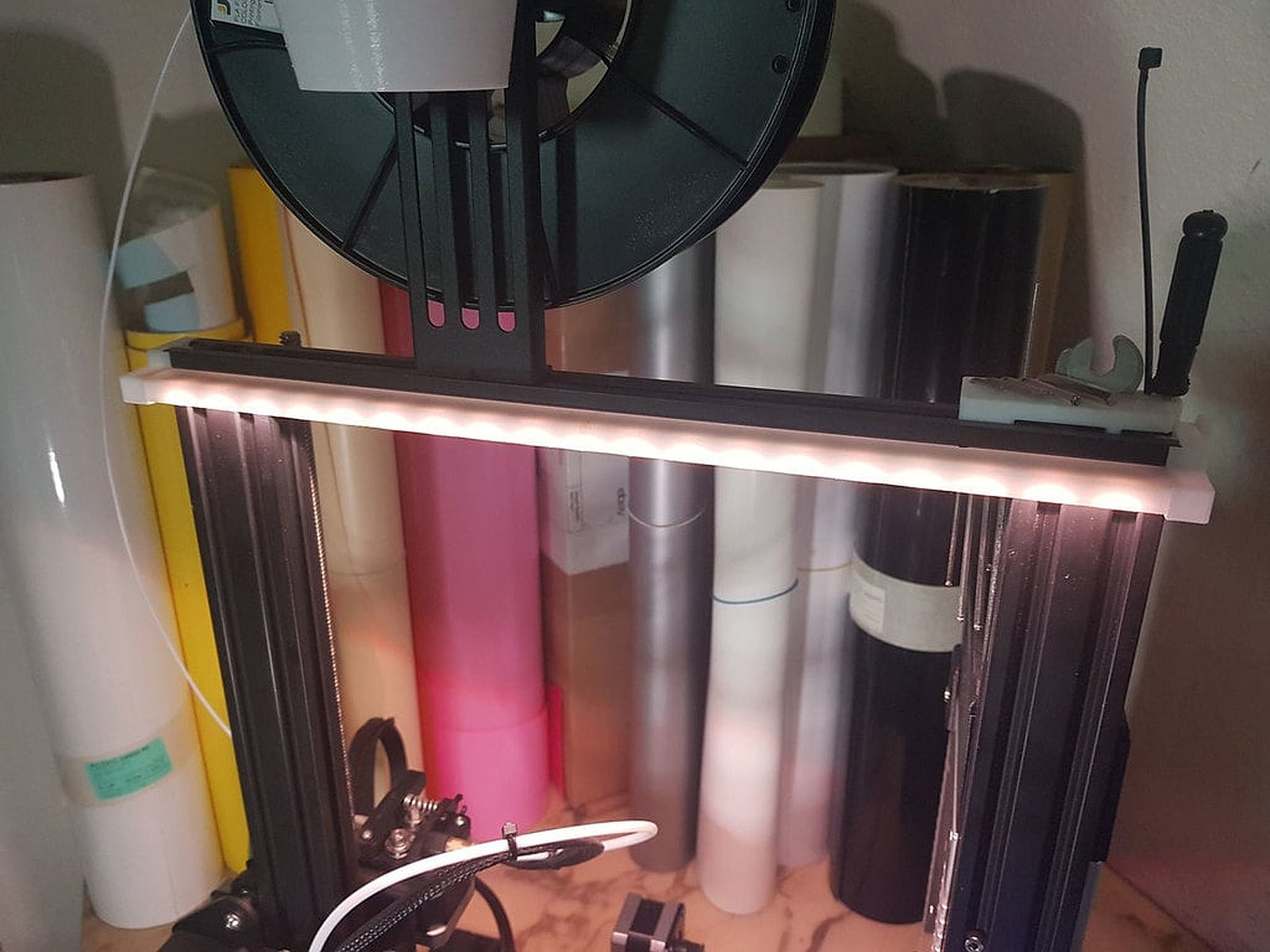 Ender 3 LED Profile 2020 – 3D Baskı Modeli