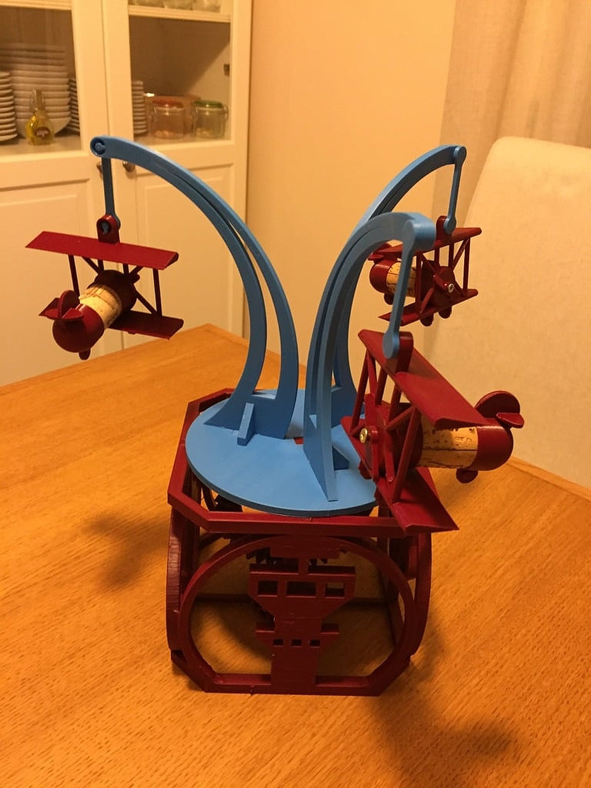 Purple Baron Carousel – 3D Baskı Modeli