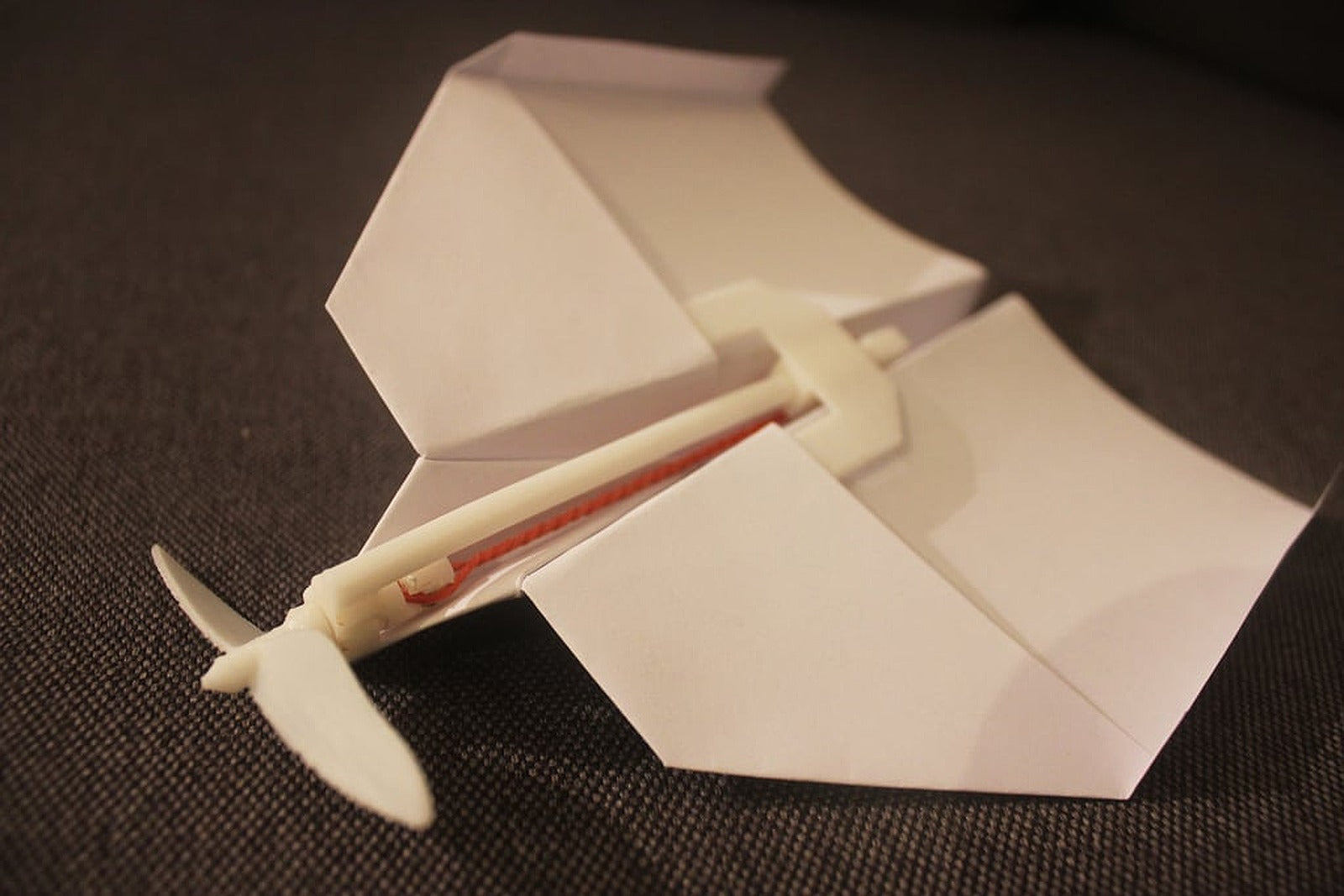 Paper Airplane Rubberband Motor – 3D Baskı Modeli