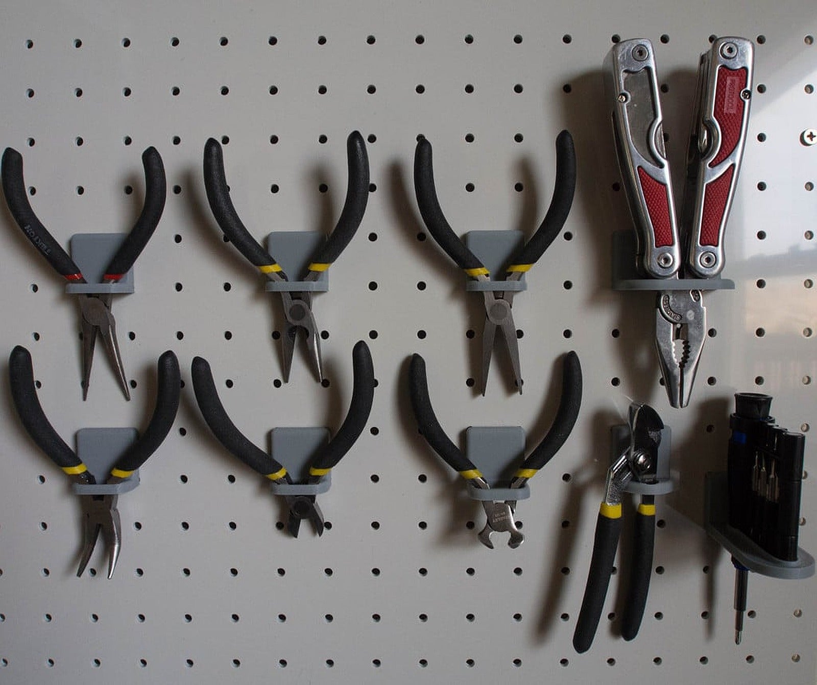 Peg board accessories – 3D Baskı Modeli