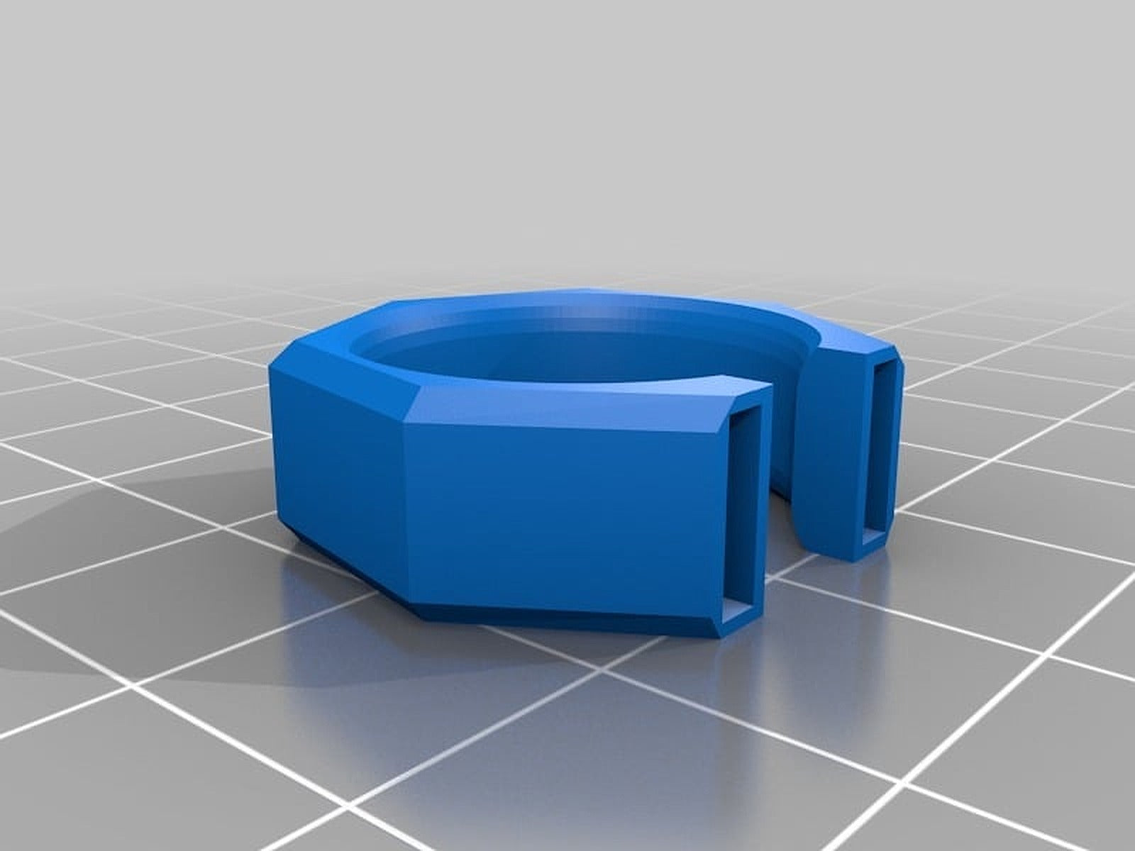 Radioactive Tritium Ring – 3D Baskı Modeli