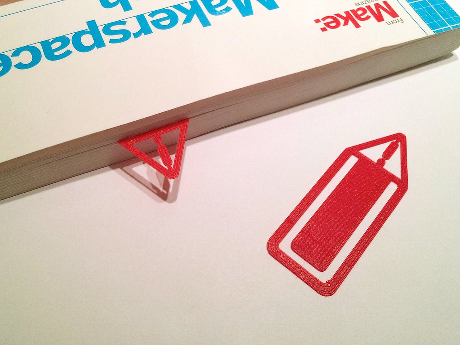 Caution! Bookmark – 3D Baskı Modeli