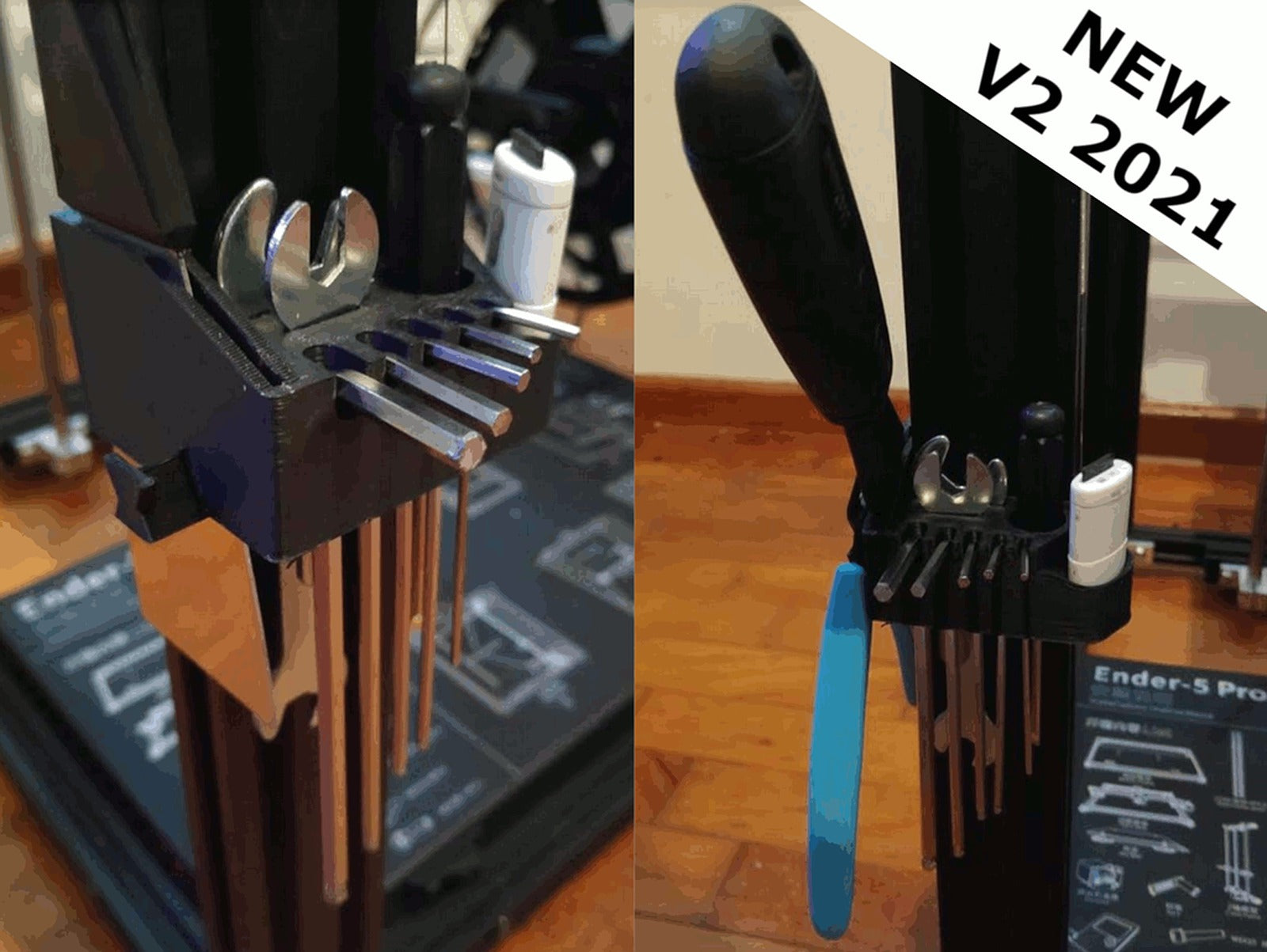Ender 5 & 5 Pro Tool stand (2021 Update) – 3D Baskı Modeli