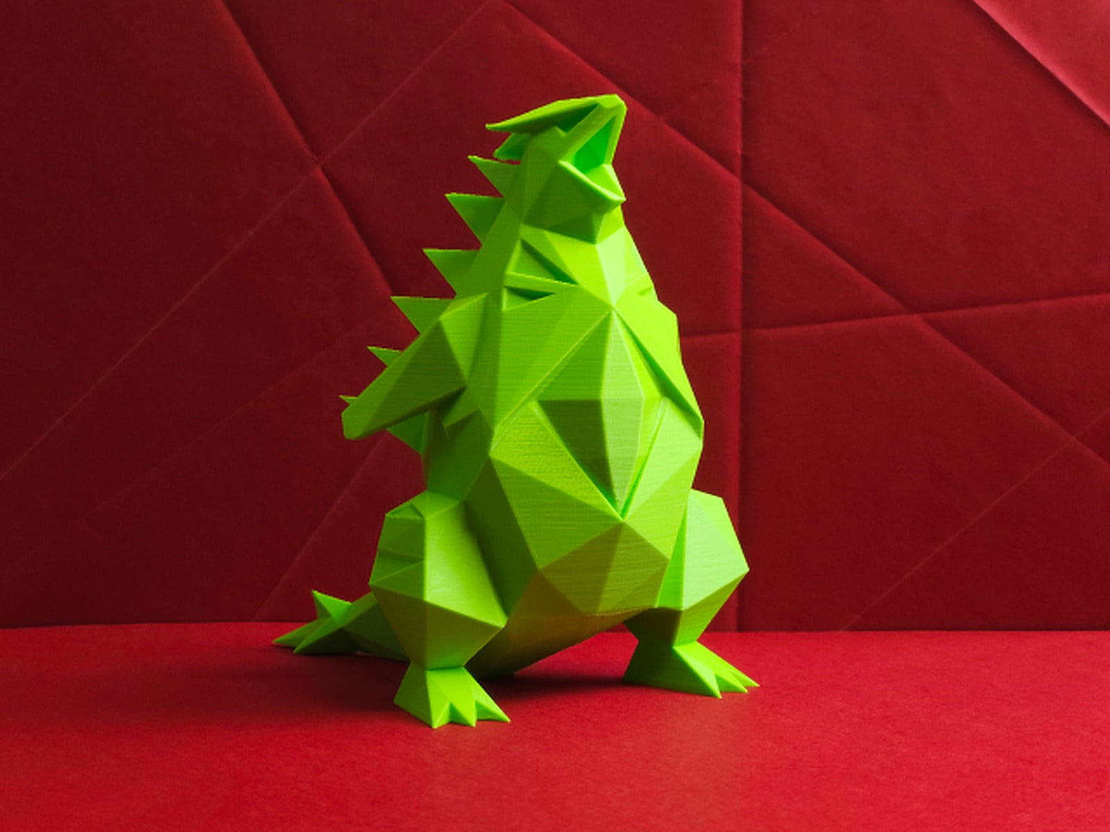 Lowpoly Tyranitar Pokemon – 3D Baskı Modeli