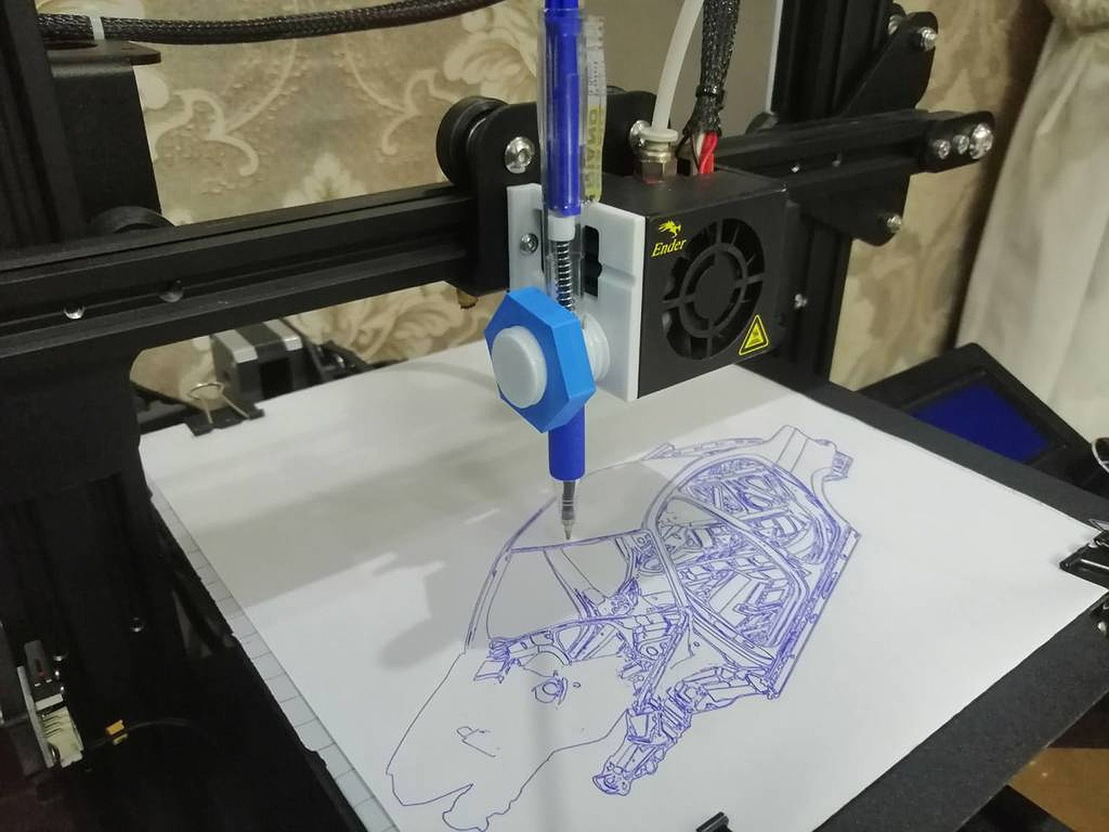 kalem stand for  Ender 3 / Ender 3 pro/CR 10/Ender 5 – 3D Baskı Modeli
