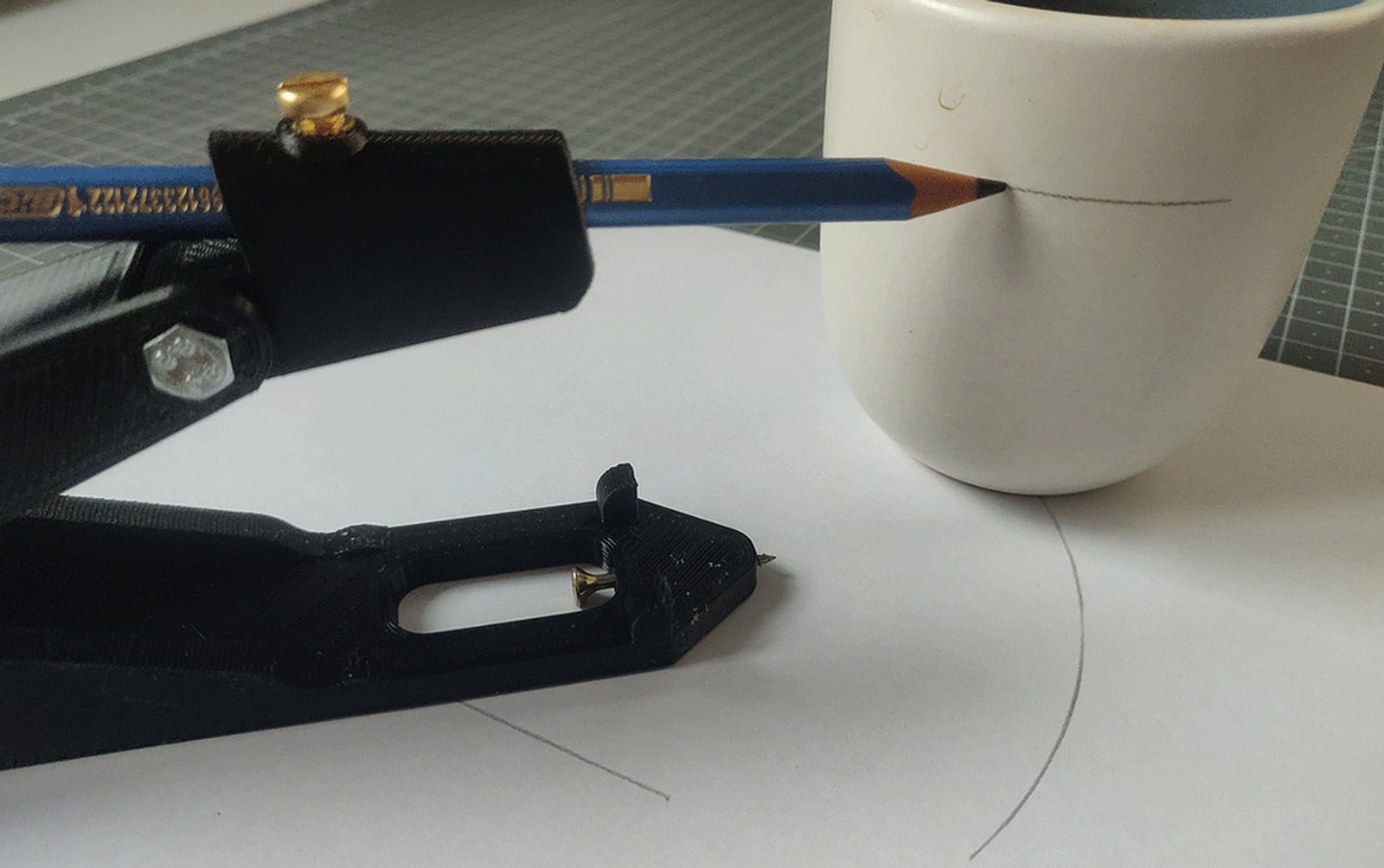 MULTIFONCTION COMPASS - COMPAS MULTIFONCTION – 3D Baskı Modeli