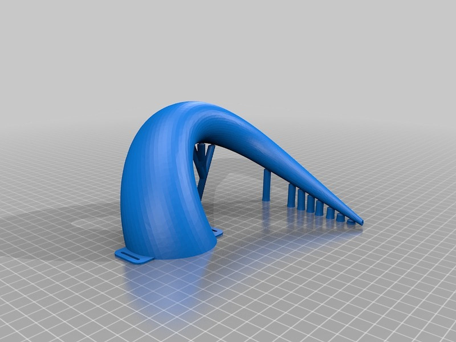 LED Fire Horns – 3D Baskı Modeli