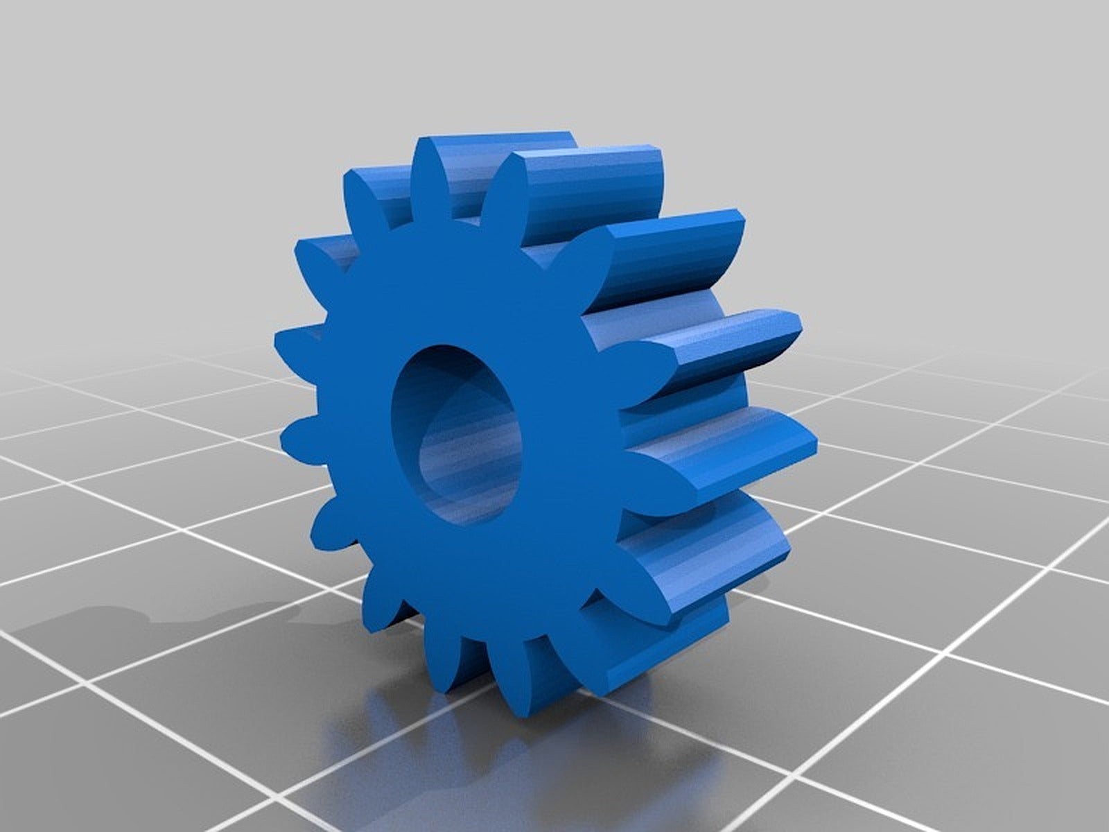 Fidget Gear Keyring Mini – 3D Baskı Modeli