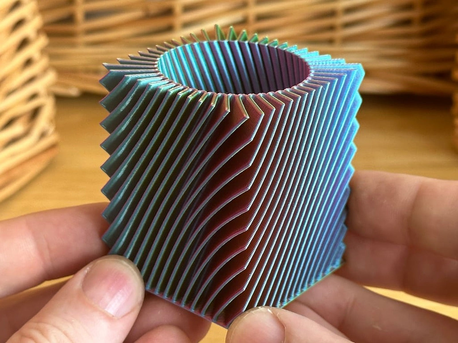 Fin vazo Square – 3D Baskı Modeli