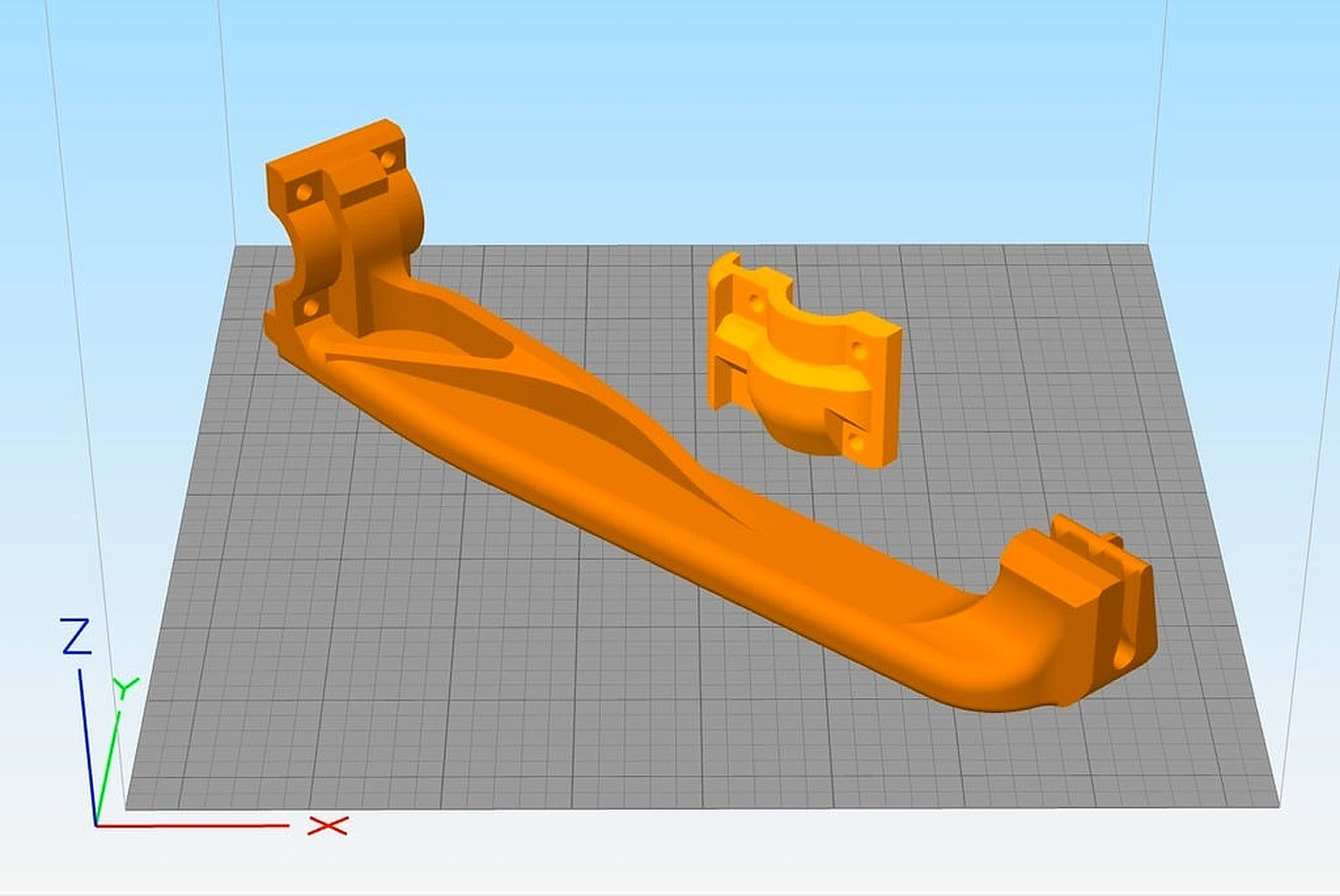 Ender 5 bed supports (The Original "Super Struts") – 3D Baskı Modeli