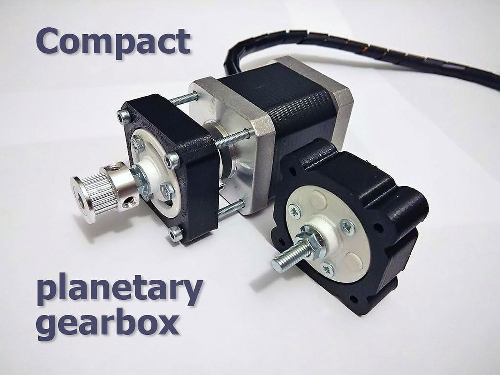 Compact planetary gearbox – 3D Baskı Modeli