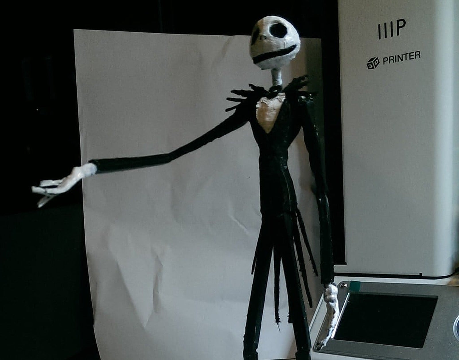 Poseable Jack Skellington – 3D Baskı Modeli