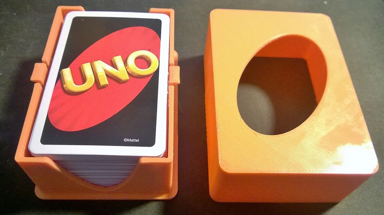 UNO Card kutu/düzenleyici Deck stand Kartenschachtel – 3D Baskı Modeli