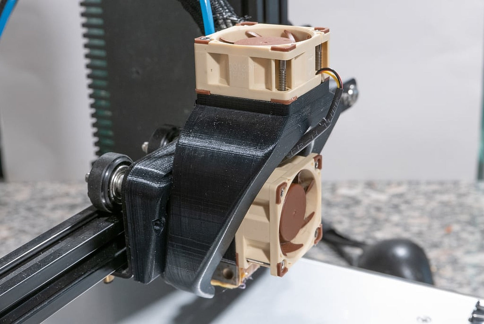 Ender 3 & Ender 3 Pro - Fang for 40x40x20mm Fan Cooler – 3D Baskı Modeli