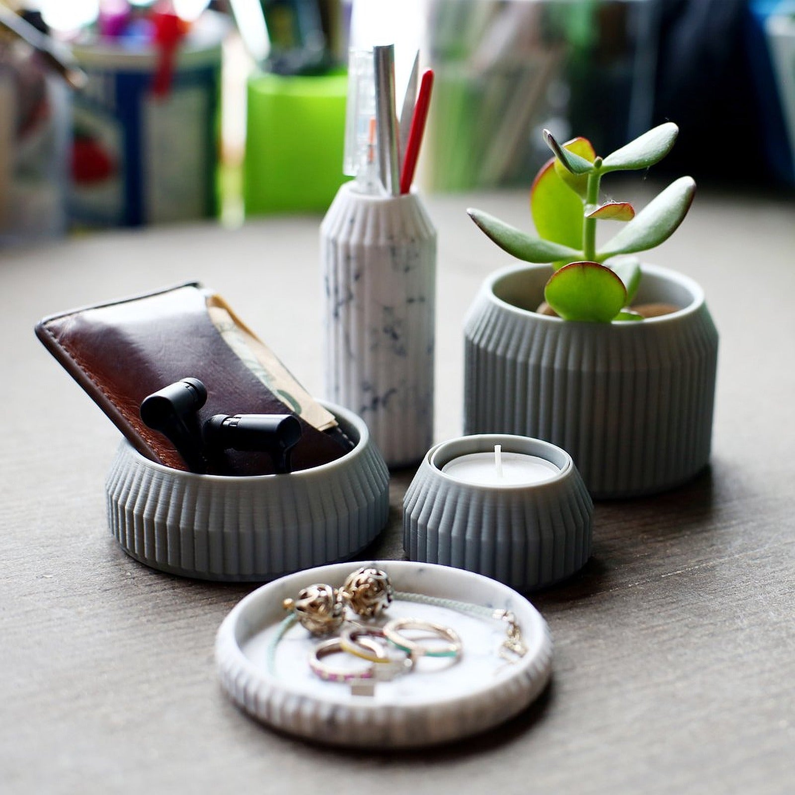 Striped saksı – 3D Baskı Modeli